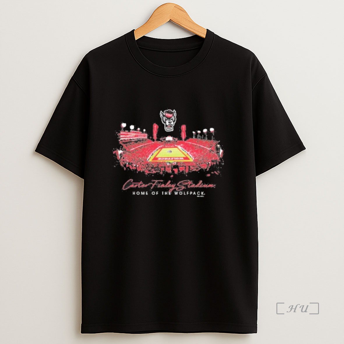Officials Nc State Wolfpack Carter Finley Glowing Stadium Premium Shirt Sweatshirt Tee