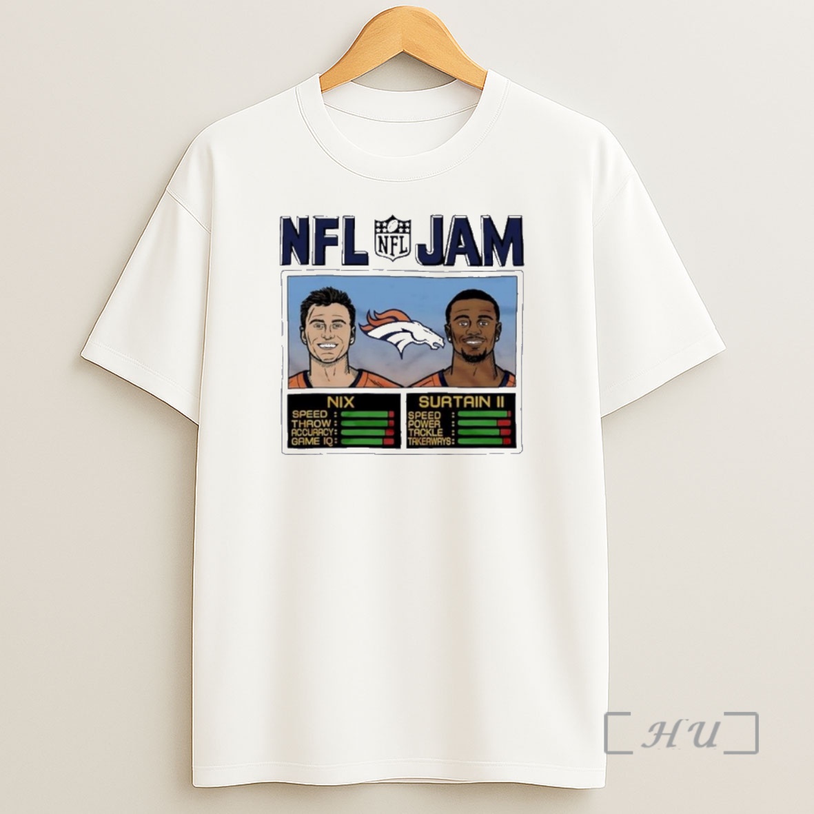 Officials Nfl Jam Broncos Nix And Surtain Ii Premium Shirt Sweatshirt Tee