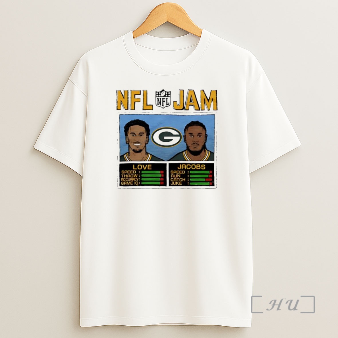 Officials Nfl Jam Packers Love And Jacobs Green Bay Packers Premium Shirt Sweatshirt Tee