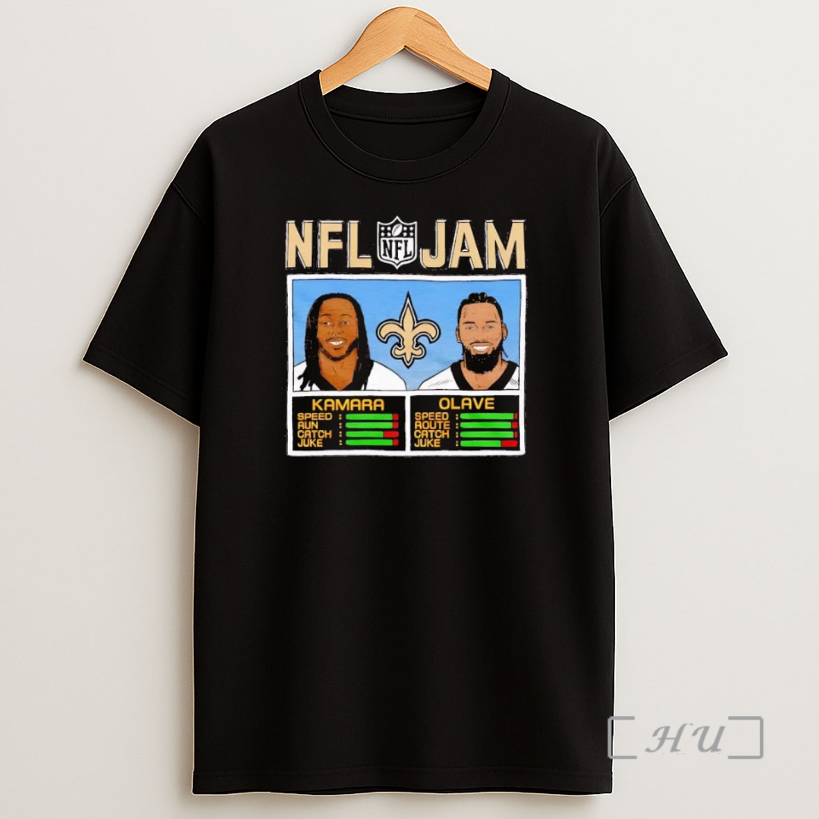 Officials Nfl Jam Saints Kamara And Olave New Orleans Saints Premium Shirt Sweatshirt Tee