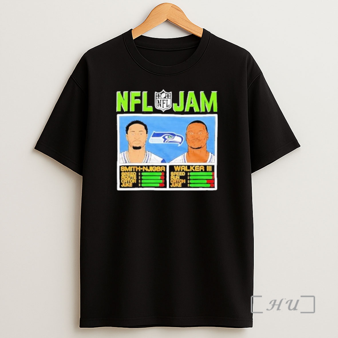 Officials Nfl Jam Seahawks Smith Njigba And Walker Iii Premium Shirt Sweatshirt Tee
