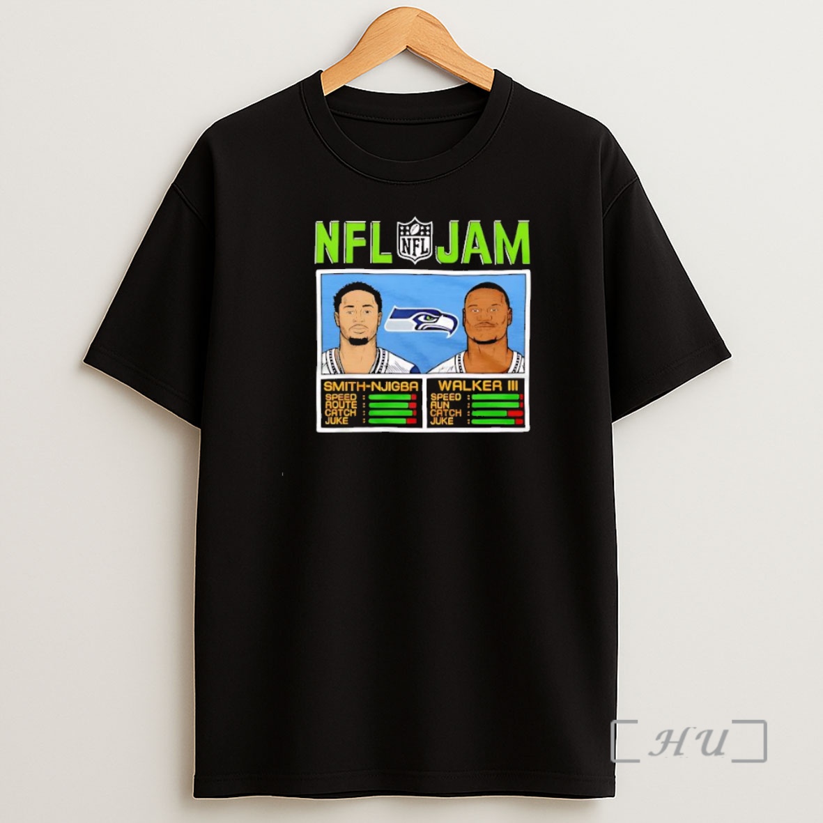 Officials Nfl Jam Seahawks Smith And Njigba And Walker Iii Seattle Seahawks Premium Shirt Sweatshirt Tee
