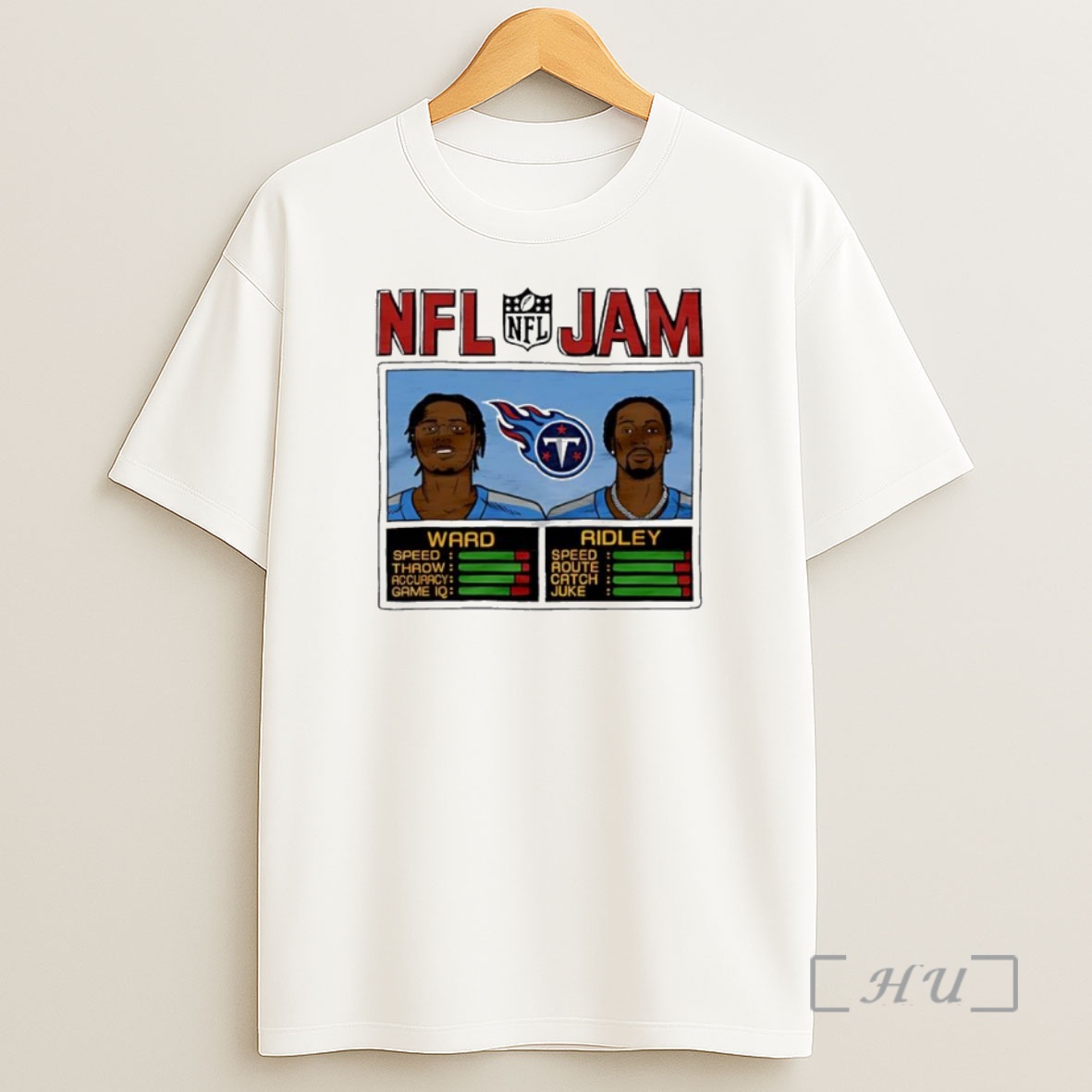 Officials Nfl Jam Titans Ward And Ridley Tennessee Titans Premium Shirt Sweatshirt Tee