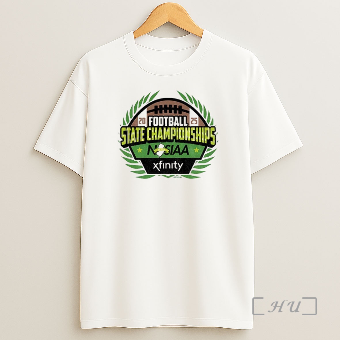 Officials Njsiaa 2025 Football State Championships Xfinity Jersey Logo Premium Shirt Sweatshirt Tee