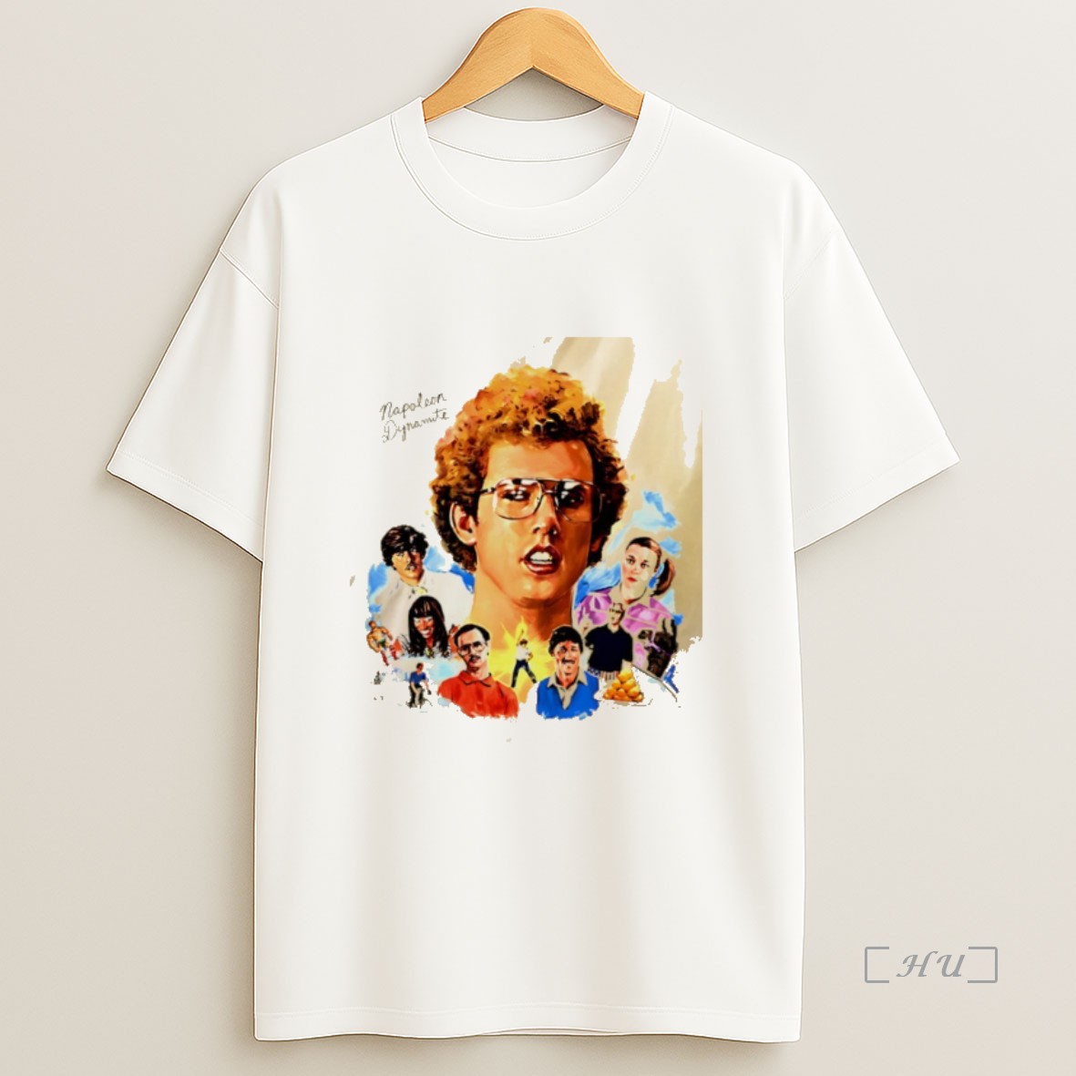 Officials Napoleon Dynamite Mural Kip Pedro Summer Portrait Art Premium Shirt Sweatshirt Tee