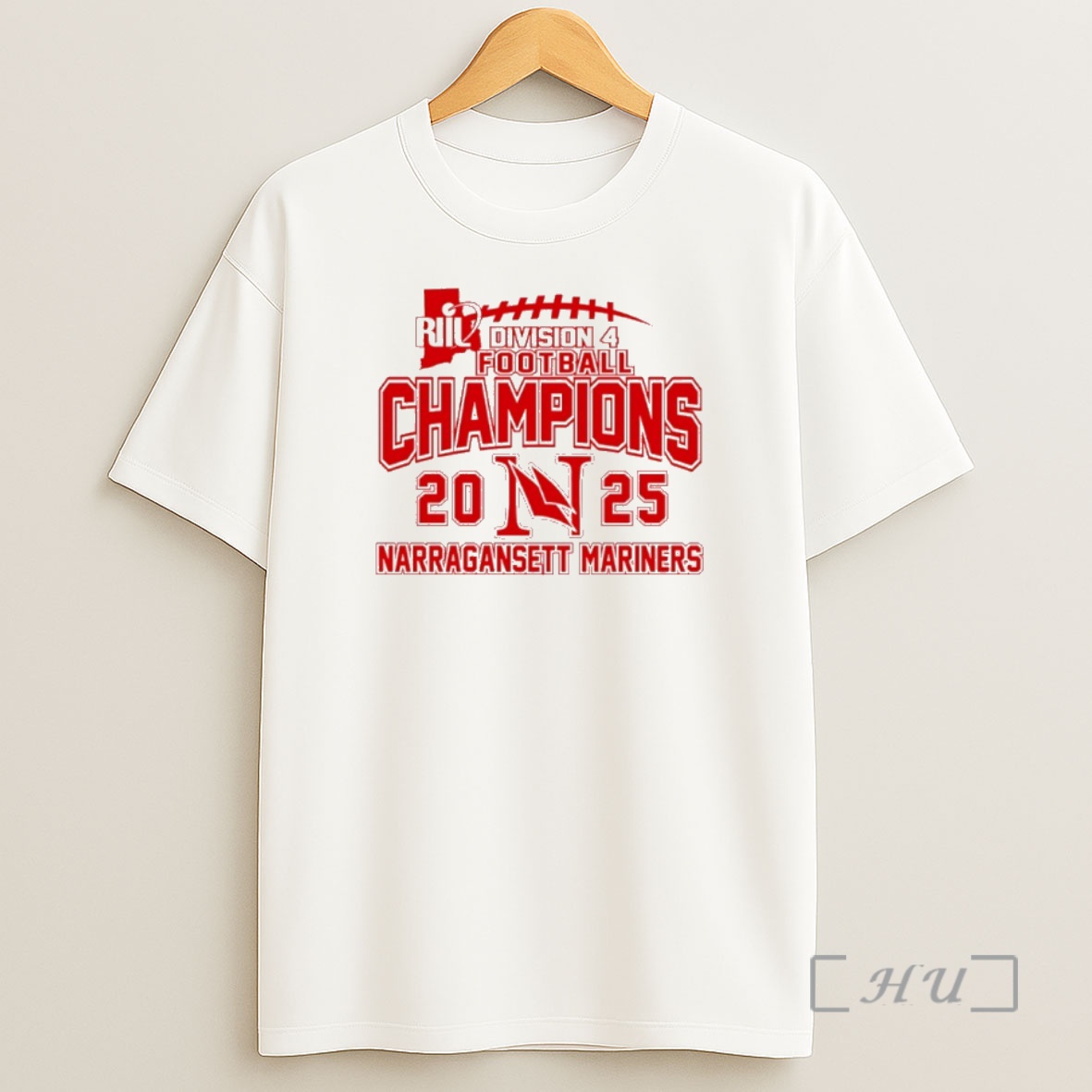 Officials Narragansett Mariners 2025 Riil Football Champions Division 4 Premium Shirt Sweatshirt Tee