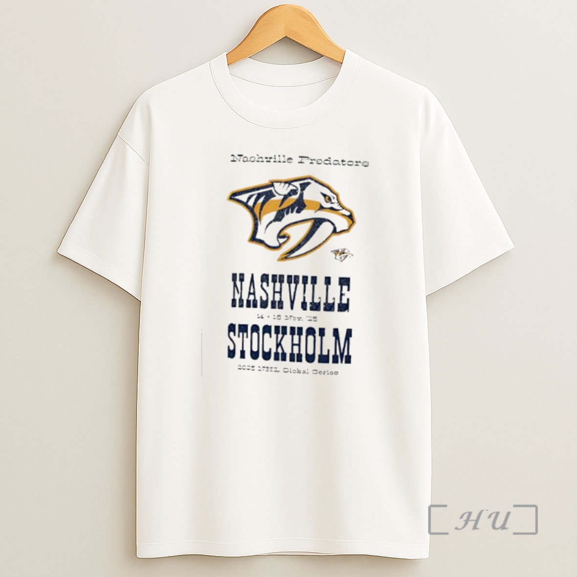 Officials Nashville Predators 2025 Stockholm Premium Shirt Sweatshirt Tee