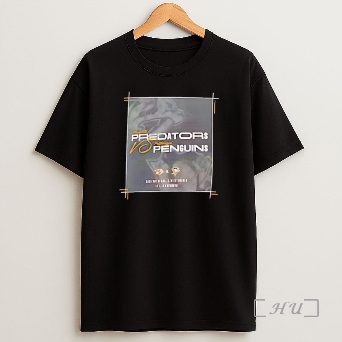 Officials Nashville Predators Vs Pittsburgh Penguins 2025 Nhl Global Series Matchup Legacy Premium Shirt Sweatshirt Tee