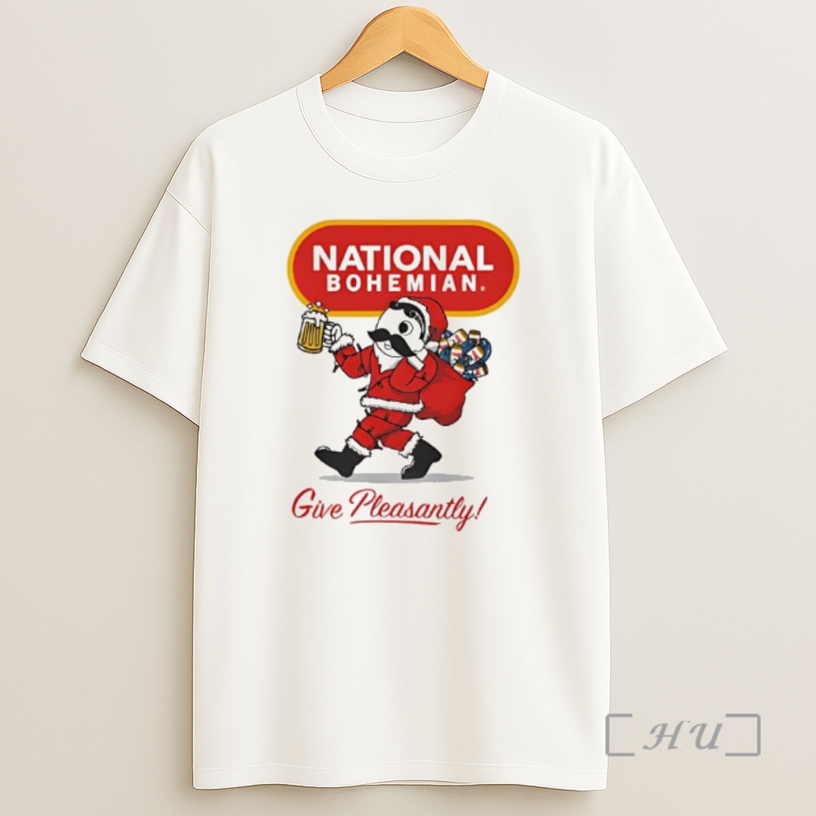 Officials National Bohemian Give Pleasantly Christmas Premium Shirt Sweatshirt Tee