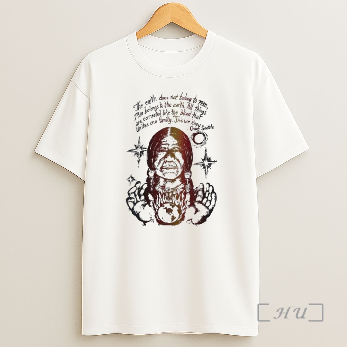 Officials Native Americans The Earth Does Not Belong To Man Man Belongs To The Earth Premium Shirt Sweatshirt Tee