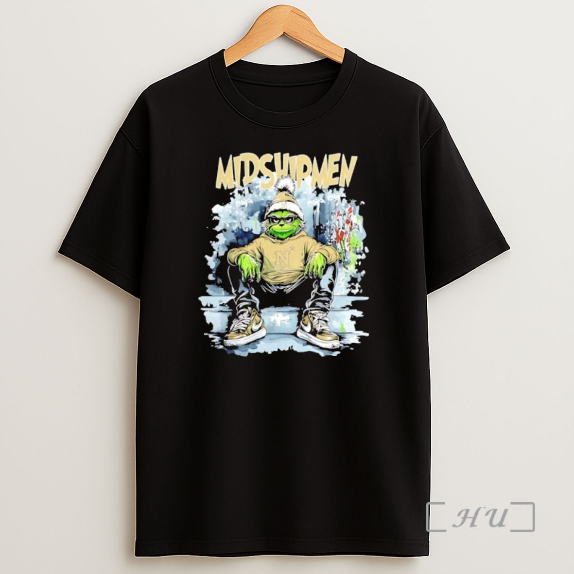 Officials Navy Midshipmen Grinch Ready For The Christmas 2025 Premium Shirt Sweatshirt Tee