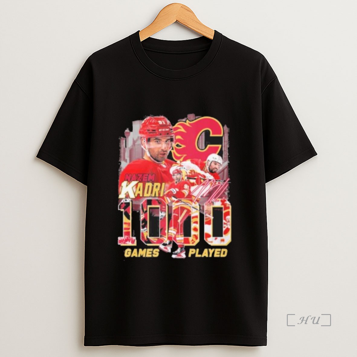 Officials Nazem Kadri 1000 Games Played Premium Shirt Sweatshirt Tee
