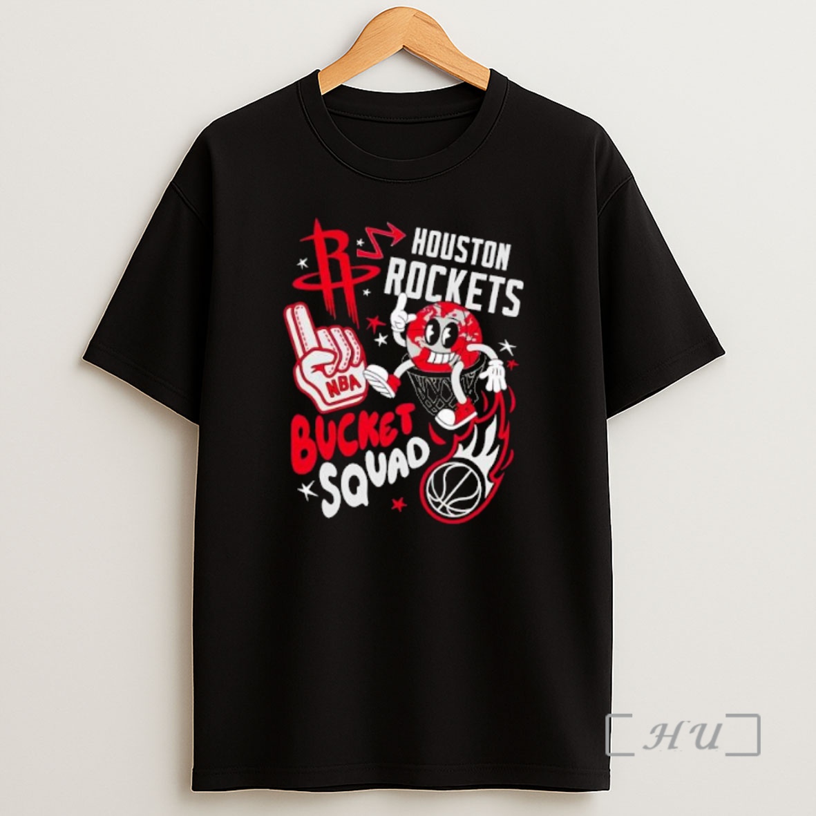 Officials Nba Houston Rockets Buckie Squad Stylish 2025 Premium Shirt Sweatshirt Tee