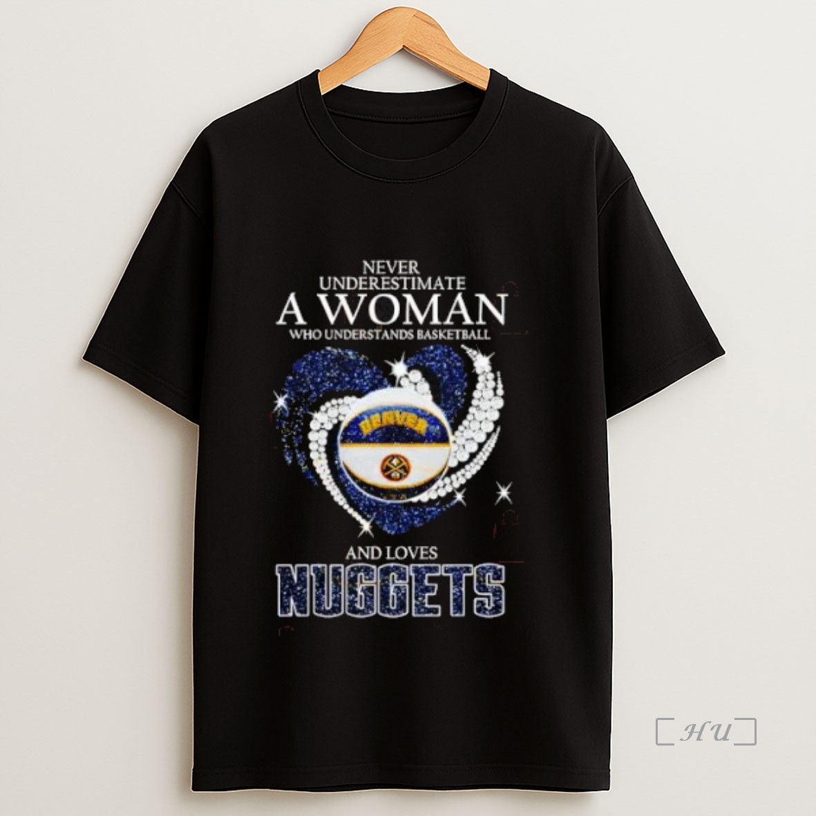 Officials Never Underestimate A Woman Who Understands Basketball And Loves Denver Nuggets Premium Shirt Sweatshirt Tee