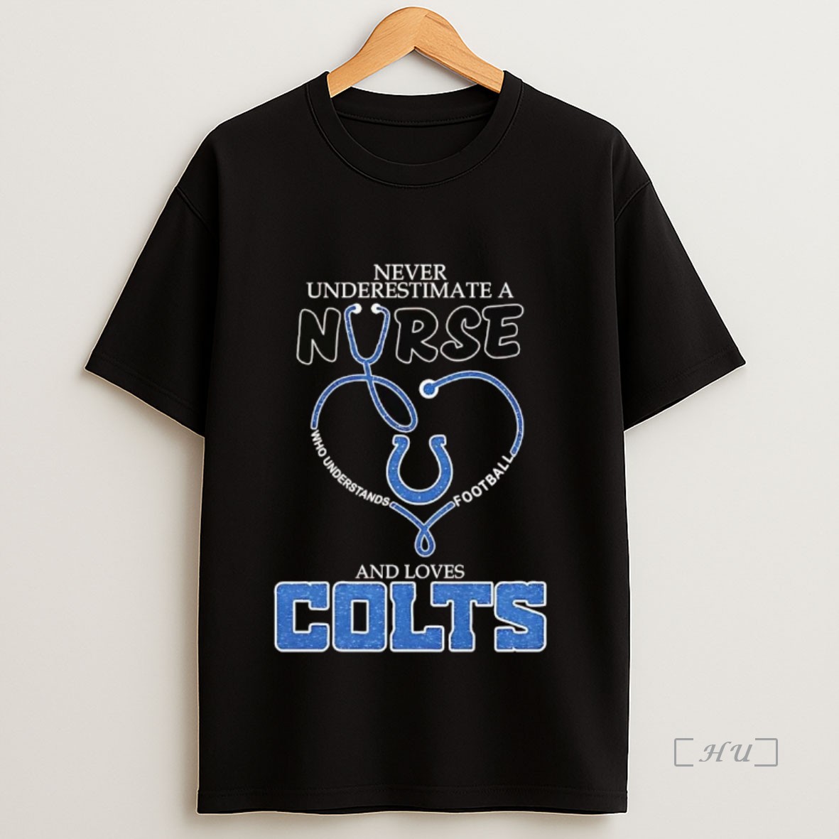Officials Never Underestimate A Nurse Understand Football Loves Indianapolis Colts Premium Shirt Sweatshirt Tee