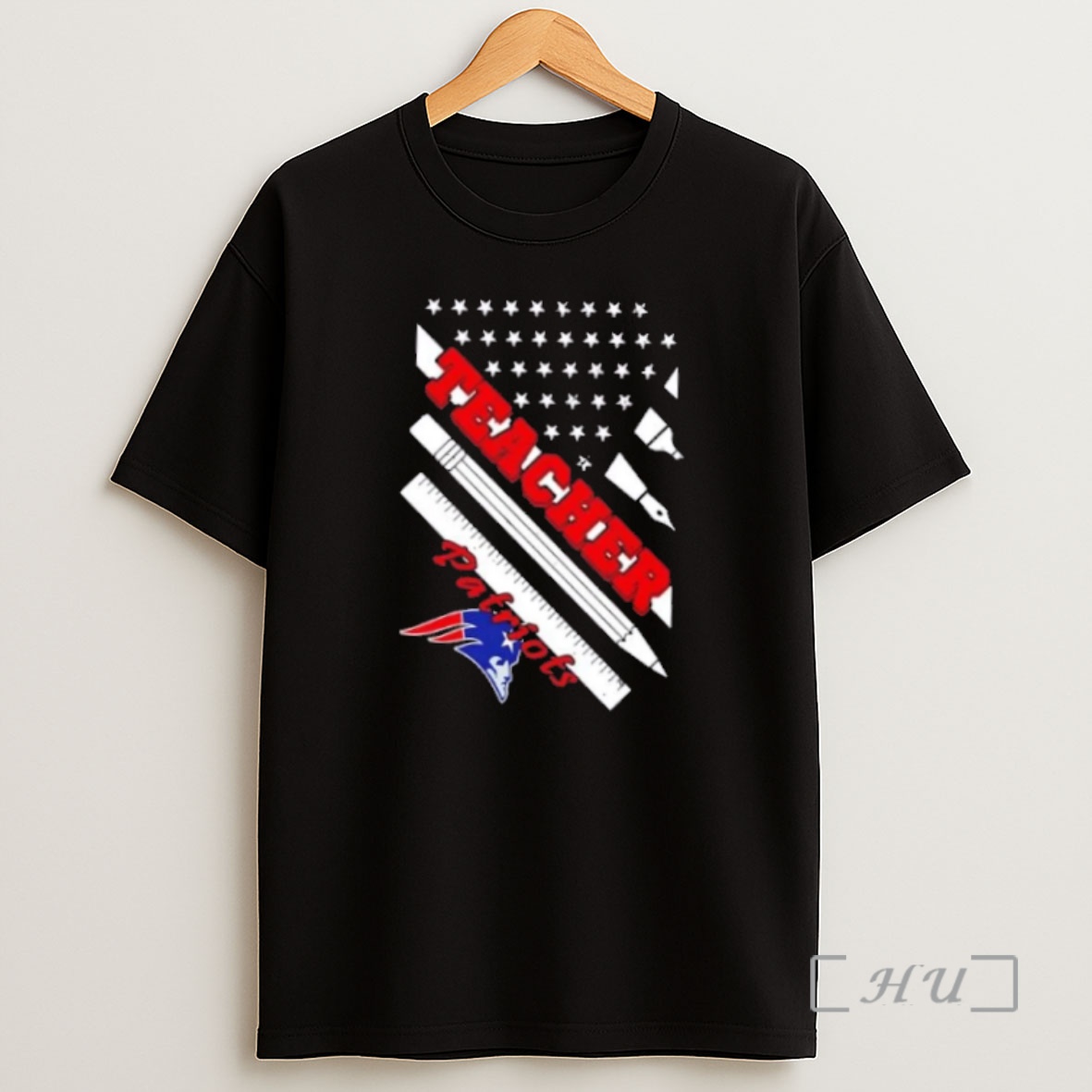 Officials New England Patriots Football X Teacher American Flag Premium Shirt Sweatshirt Tee