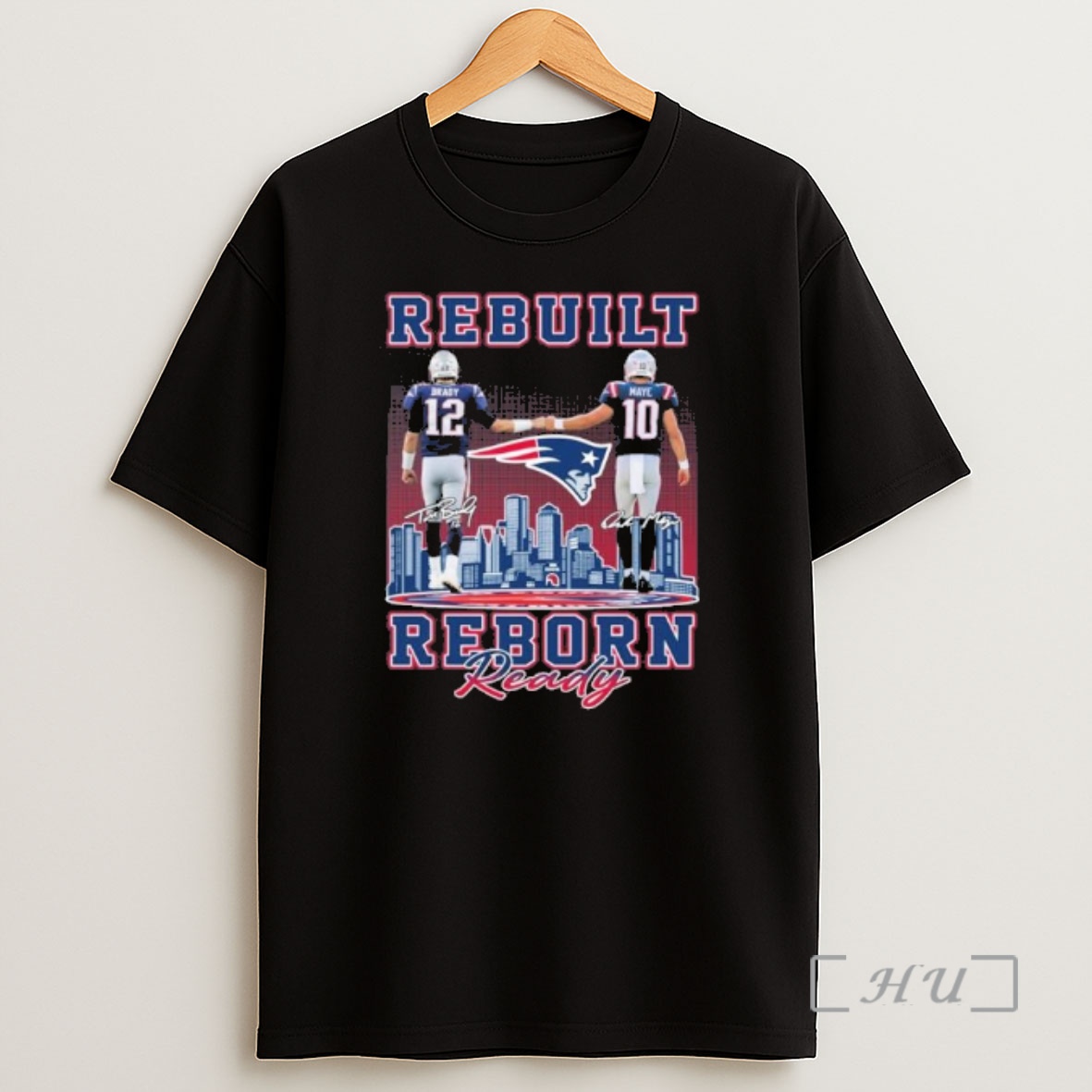 Officials New England Patriots Rebuilt Reborn Ready Premium Shirt Sweatshirt Tee