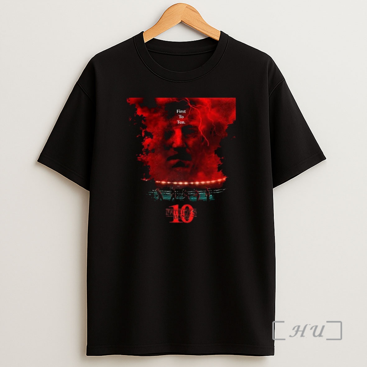 Officials New England Patriots Wins Stranger Thing First To Ten Premium Shirt Sweatshirt Tee