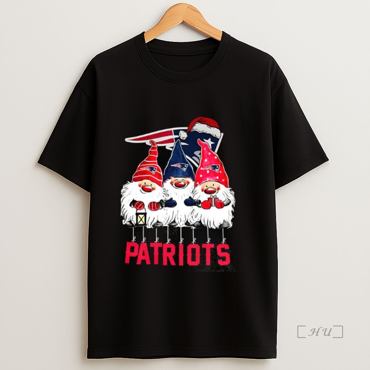 Officials New England Patriots Football Gnomes Christmas Premium Shirt Sweatshirt Tee