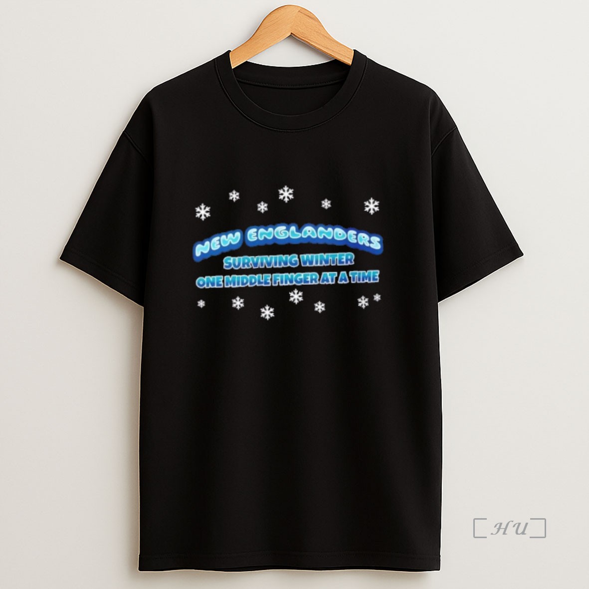Officials New Englanders Surviving Winter One Middle Finger At A Time Pullover Premium Shirt Sweatshirt Tee