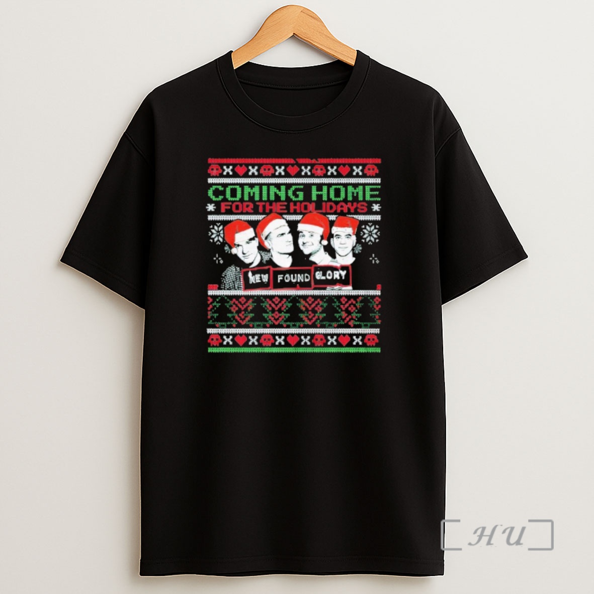Officials New Found Glory Coming Home For The Holidays Premium Shirt Sweatshirt Tee