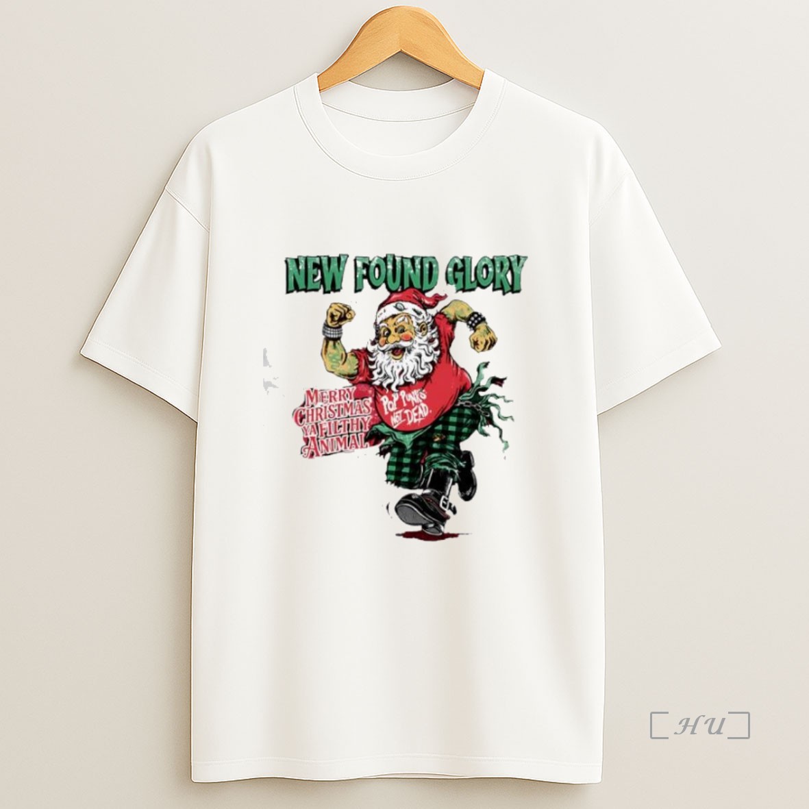 Officials New Found Glory Merry Christmas Ya Filthy Animal Premium Shirt Sweatshirt Tee 1