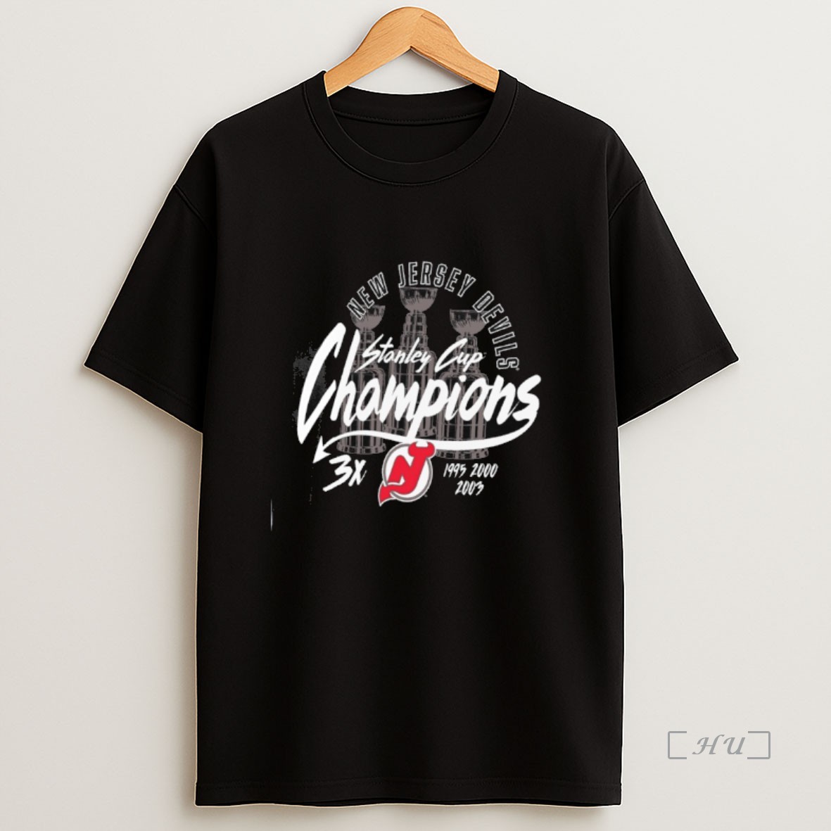 Officials New Jersey Devils 3x Stanley Cup Champions Premium Shirt Sweatshirt Tee