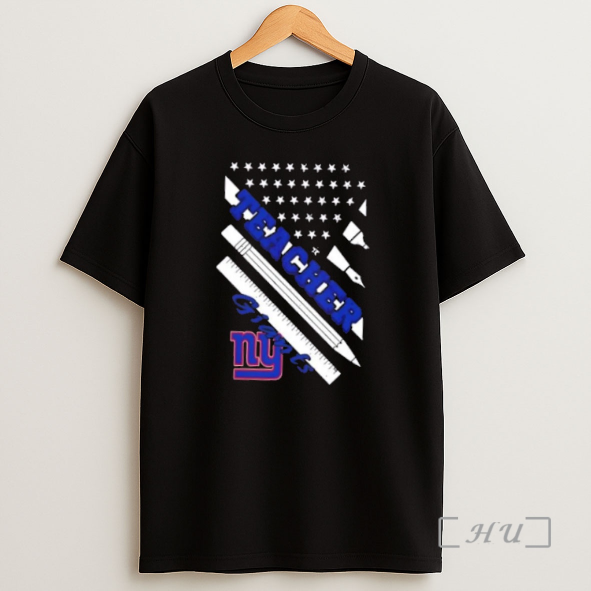 Officials New York Giants Football X Teacher American Flag Premium Shirt Sweatshirt Tee
