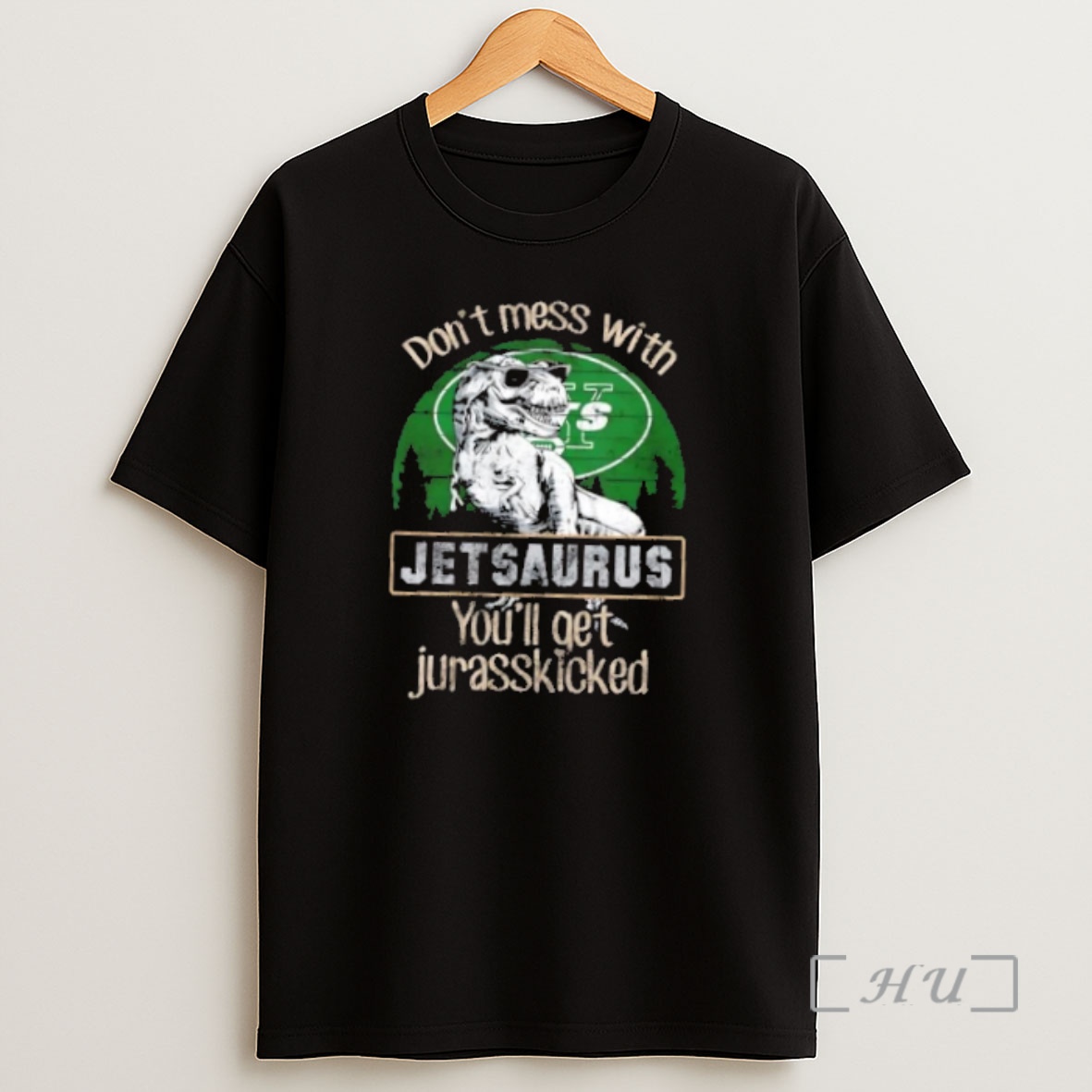Officials New York Jets Dont Mess With Jetsaurus Youll Get Jurasskicked Premium Shirt Sweatshirt Tee