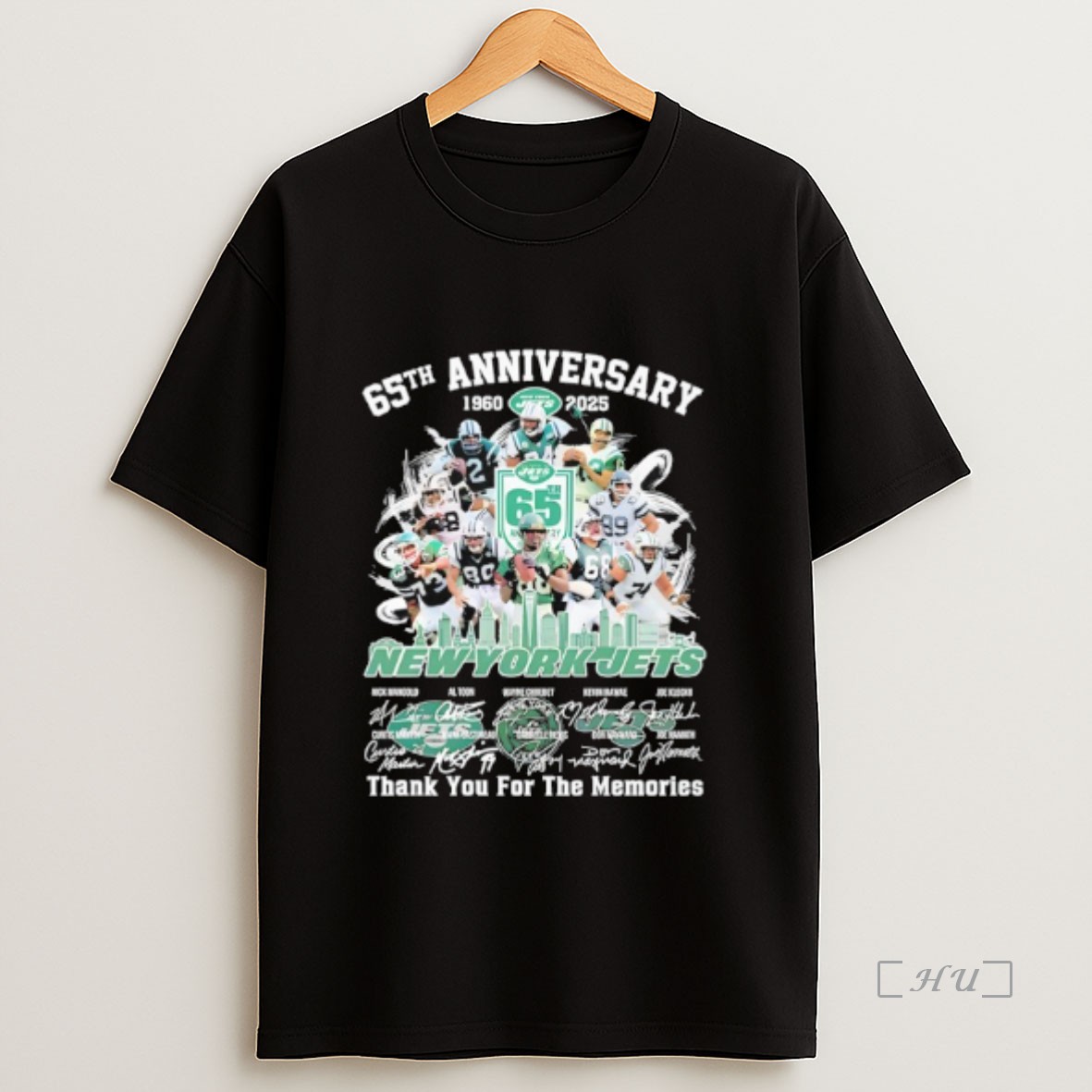 Officials New York Jets Thank You For The Memories 65th Anniversary 1960 2025 Premium Shirt Sweatshirt Tee