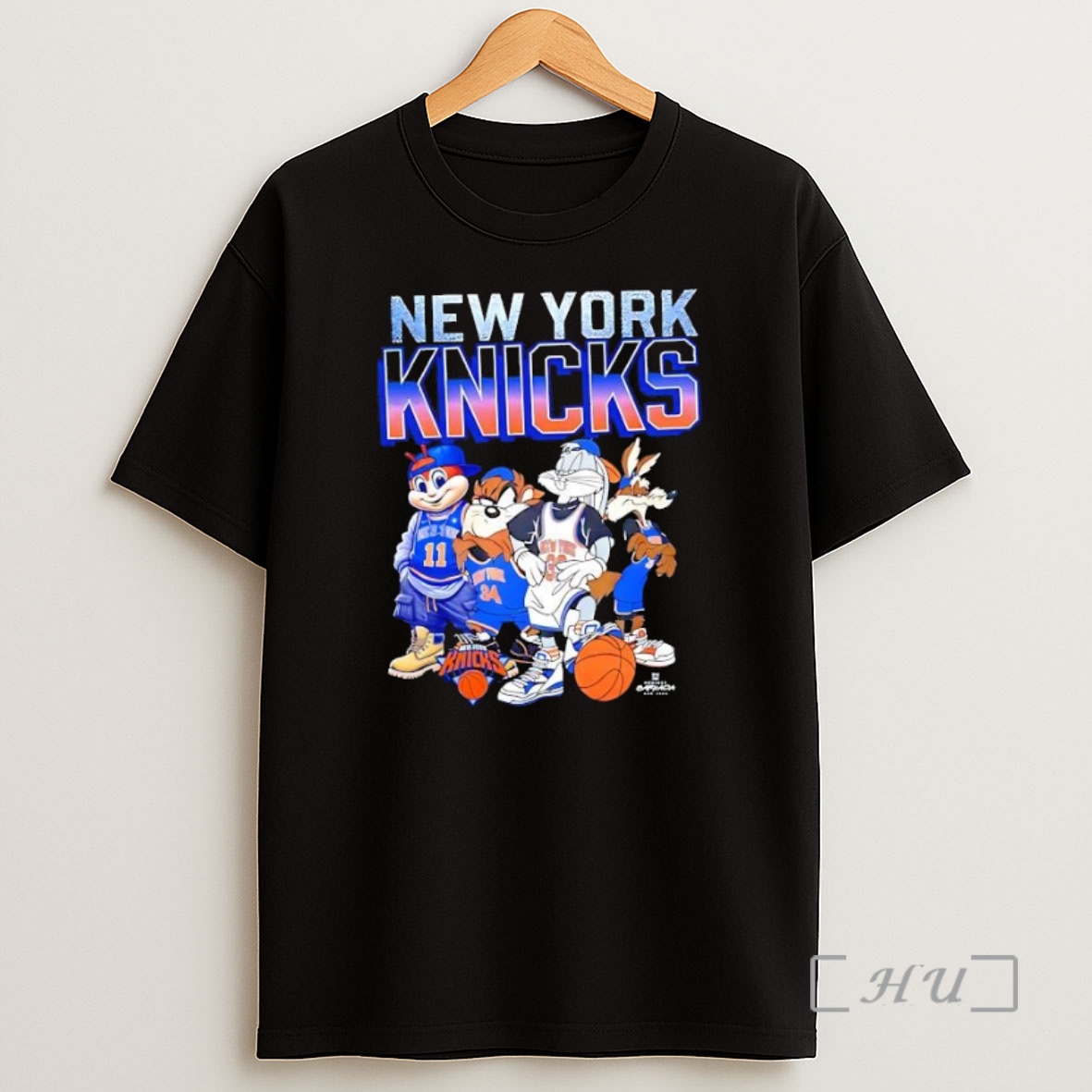 Officials New York Knicks Nba X Looney Tunes Characters Jerseys Graphic Premium Shirt Sweatshirt Tee
