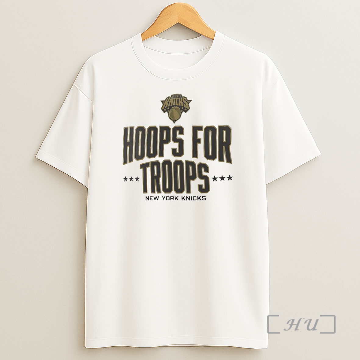 Officials New York Knicks Hoops For Troops Premium Shirt Sweatshirt Tee