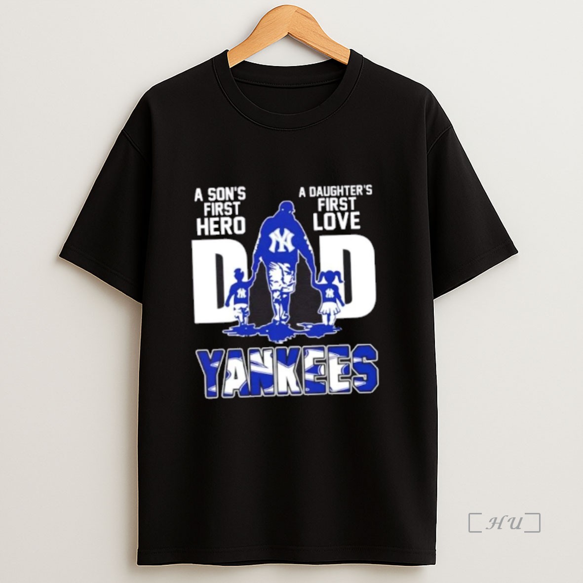Officials New York Yankees A Sons First Hero A Daughters Love Dad Premium Shirt Sweatshirt Tee