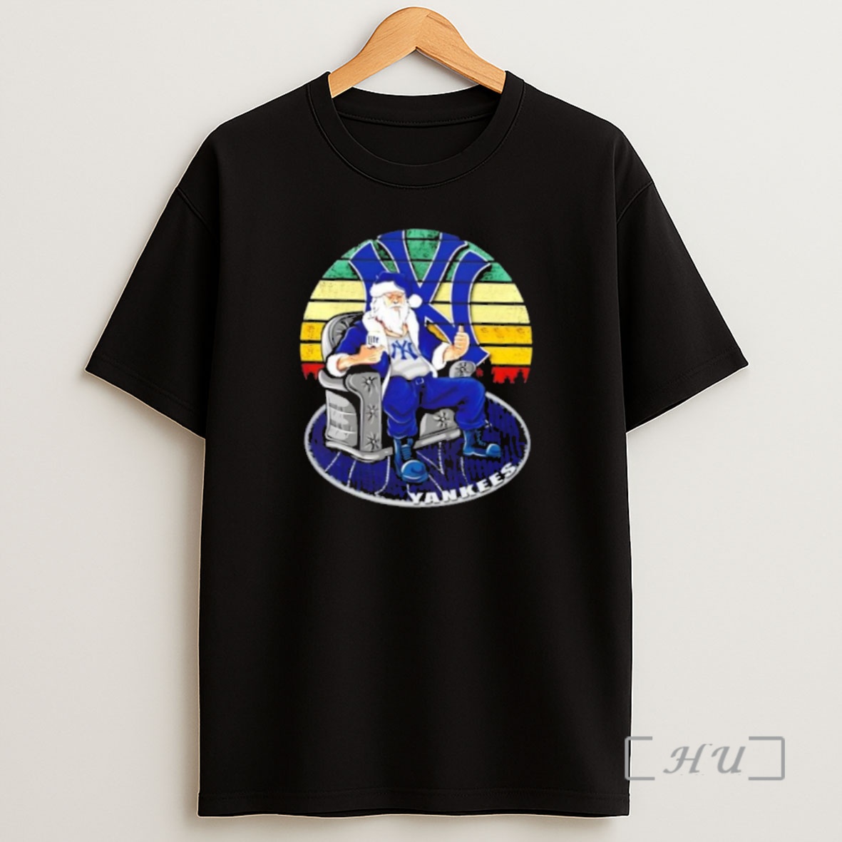 Officials New York Yankees X Santa Claus Christmas Vintage Premium Shirt Sweatshirt Tee