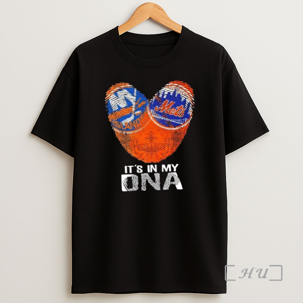 Officials New York City Sports Islanders X Mets Its In My Dna Fingerprint Heart Premium Shirt Sweatshirt Tee