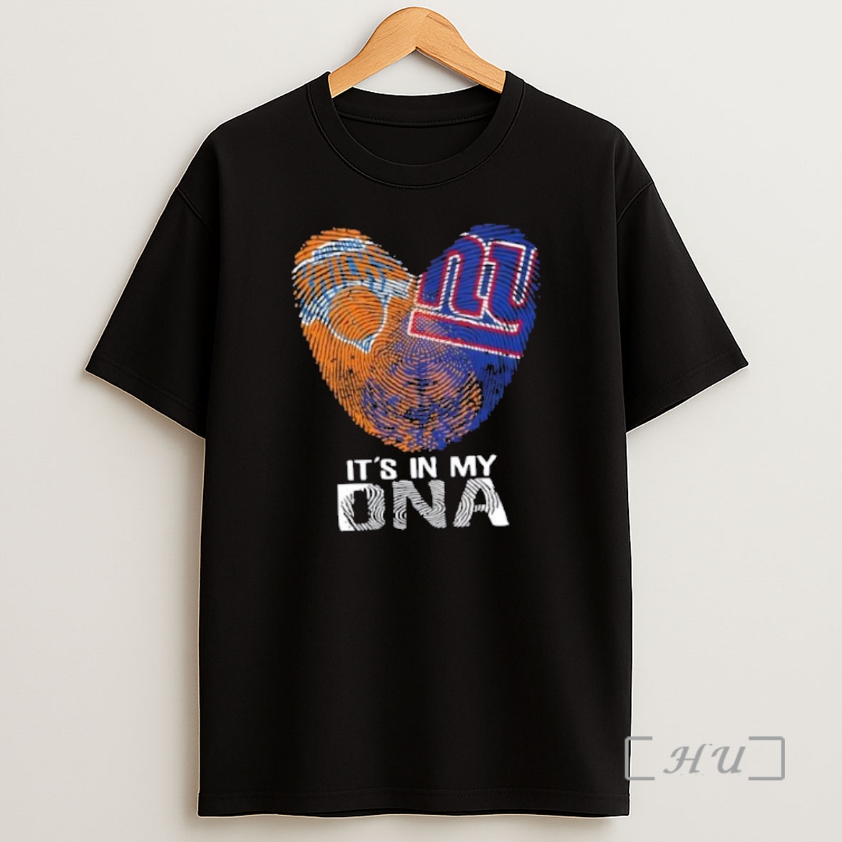 Officials New York City Sports Kicks X Giants Its In My Dna Fingerprint Heart Premium Shirt Sweatshirt Tee