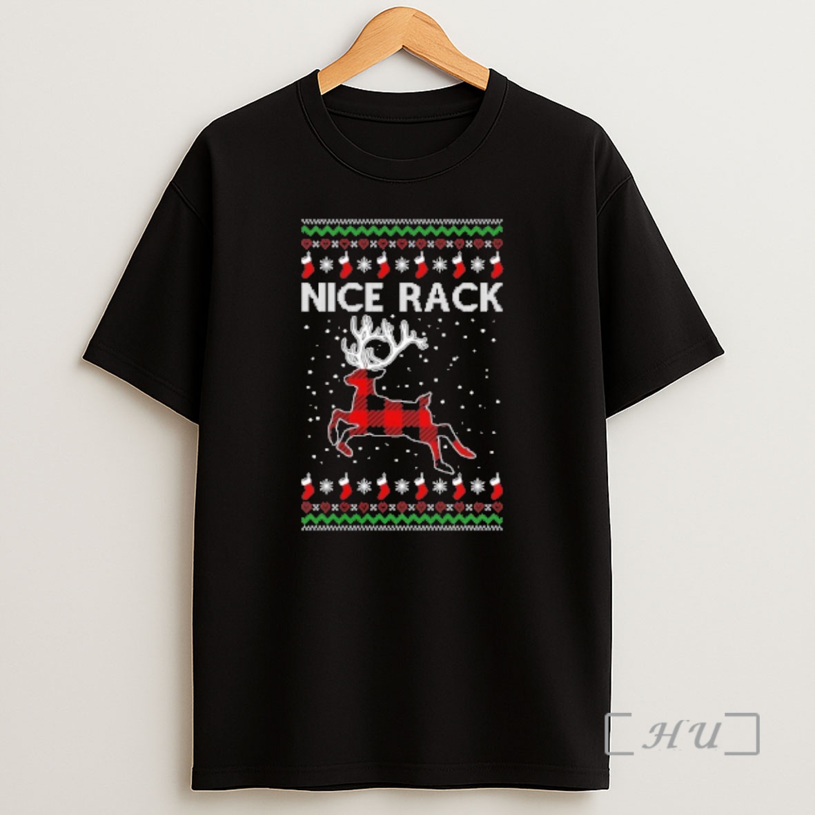 Officials Nice Rack Well Hung Ugly Christmas Sweat Premium Shirt Sweatshirt Tee