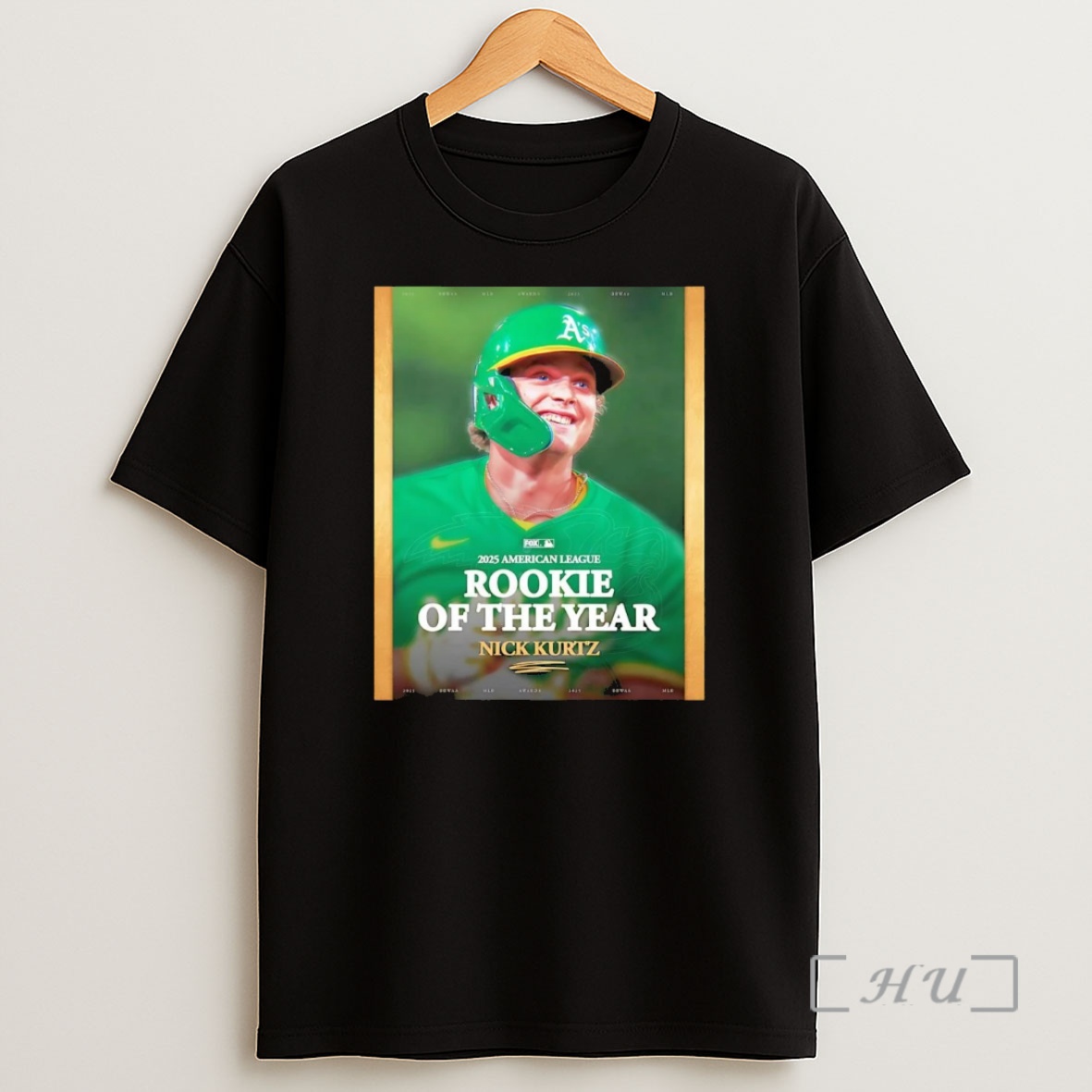 Officials Nick Kurtz 2025 Al Rookie Of The Year Premium Shirt Sweatshirt Tee