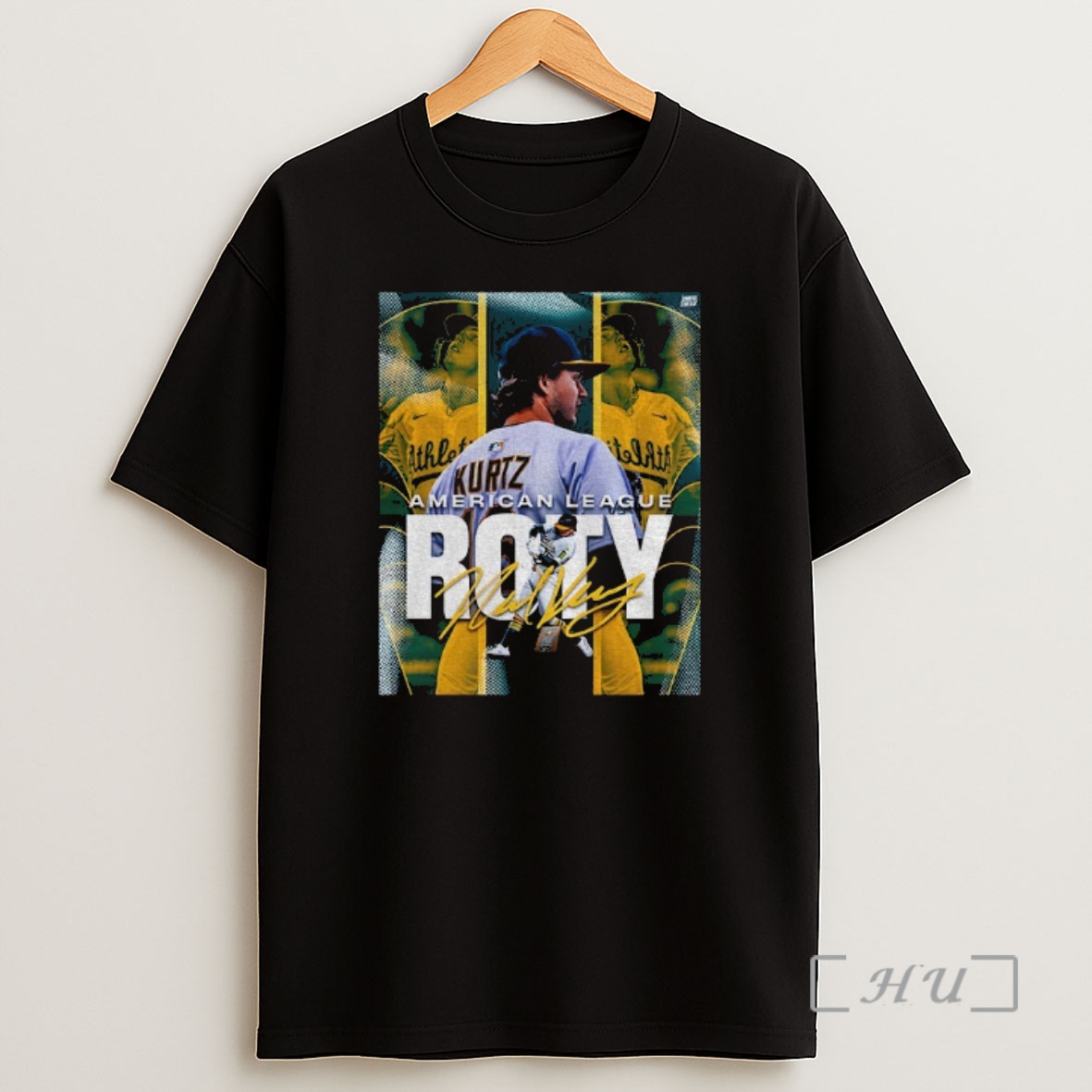 Officials Nick Kurtz Oakland Athletics Is The American League Rookie Of The Year Signature Premium Shirt Sweatshirt Tee