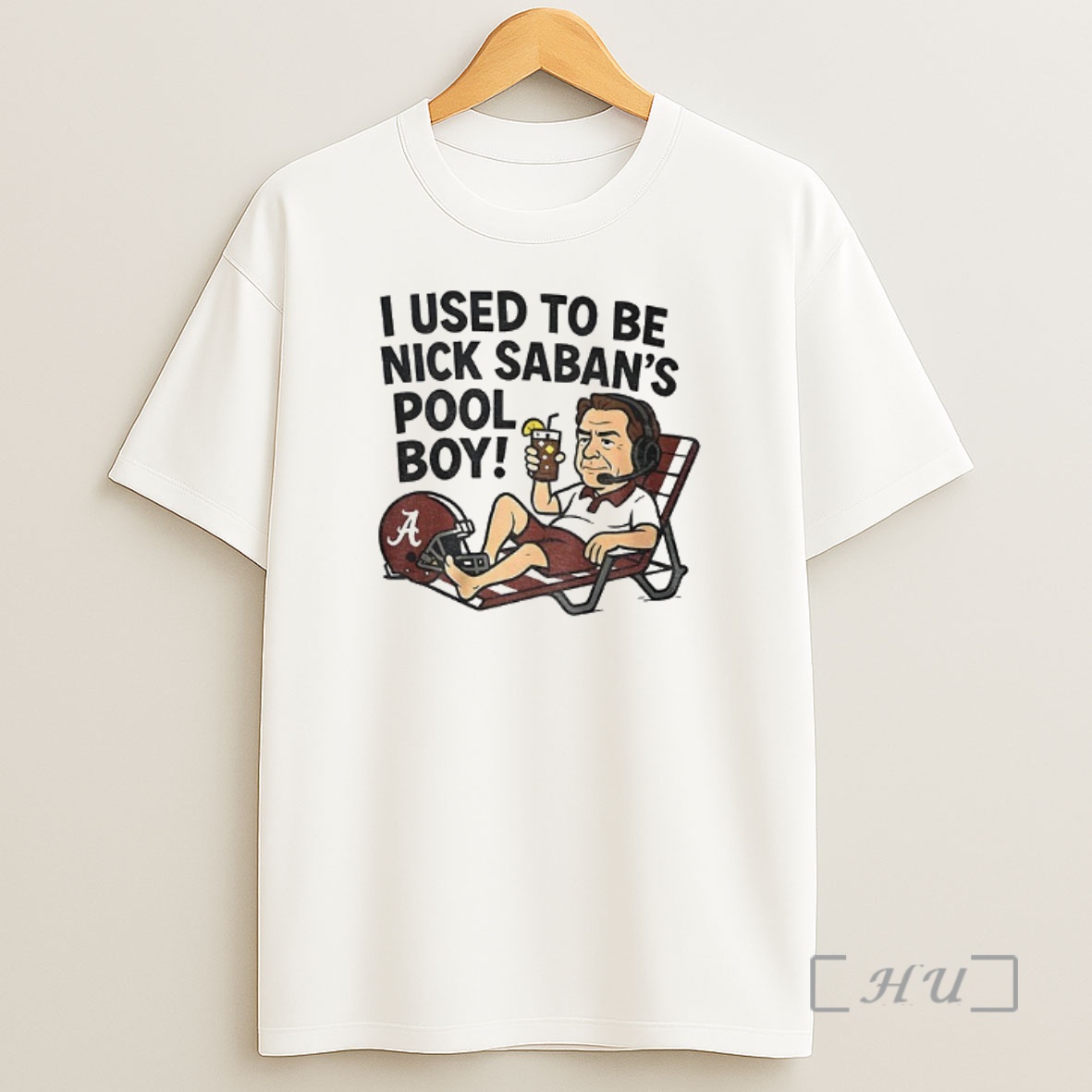 Officials Nick Saban Alabama Crimson Tide I Used To Be Nick Sabans Pool Boy Cartoon Premium Shirt Sweatshirt Tee