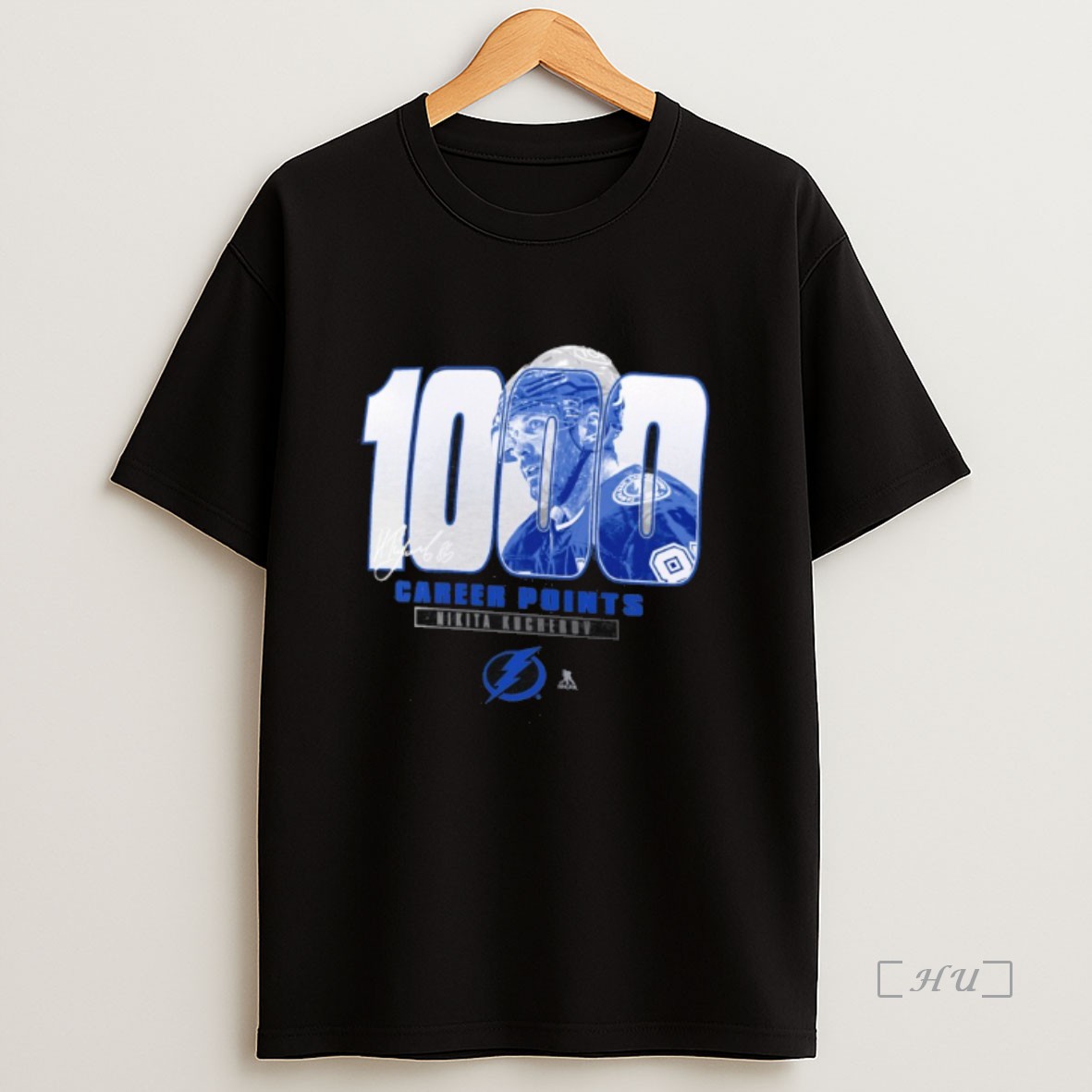 Officials Nikita Kucherov Tampa Bay Lightning Mto Label Gray 1000 Career Points Legacy Premium Shirt Sweatshirt Tee