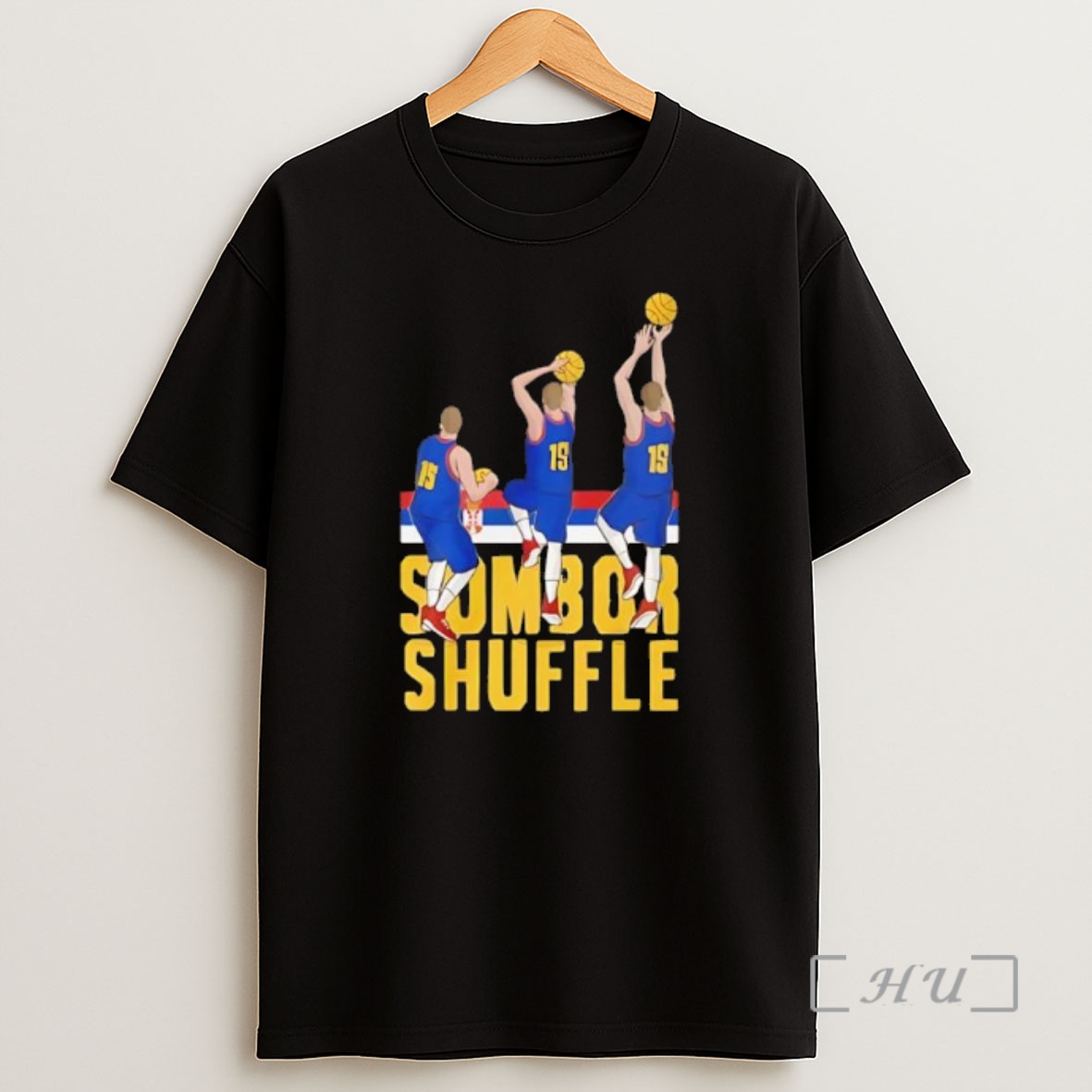 Officials Nikola Jokic Denver Nuggets Sombor Shuffle Premium Shirt Sweatshirt Tee