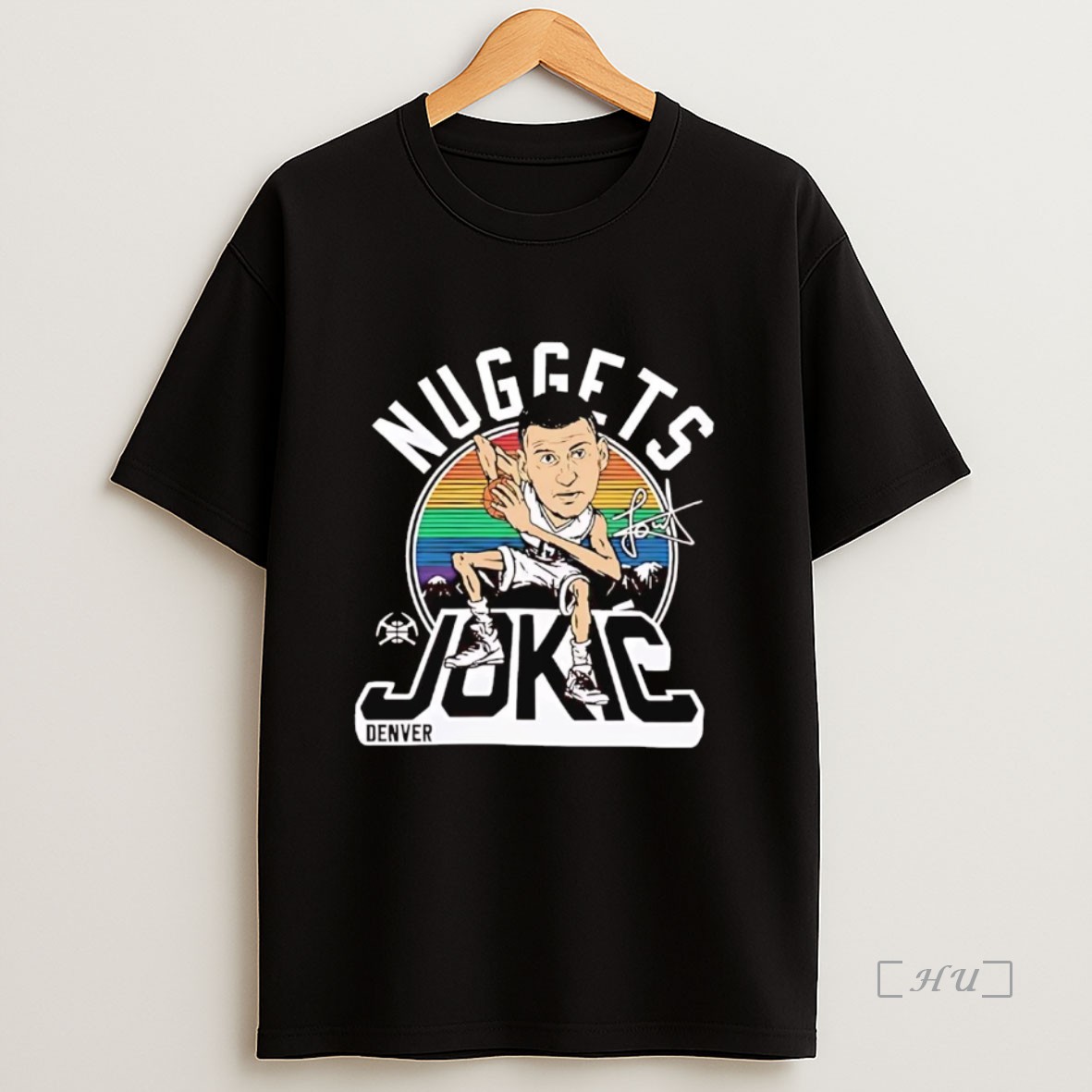 Officials Nikola Jokic Caricature Vintage Denver Nuggets Premium Shirt Sweatshirt Tee