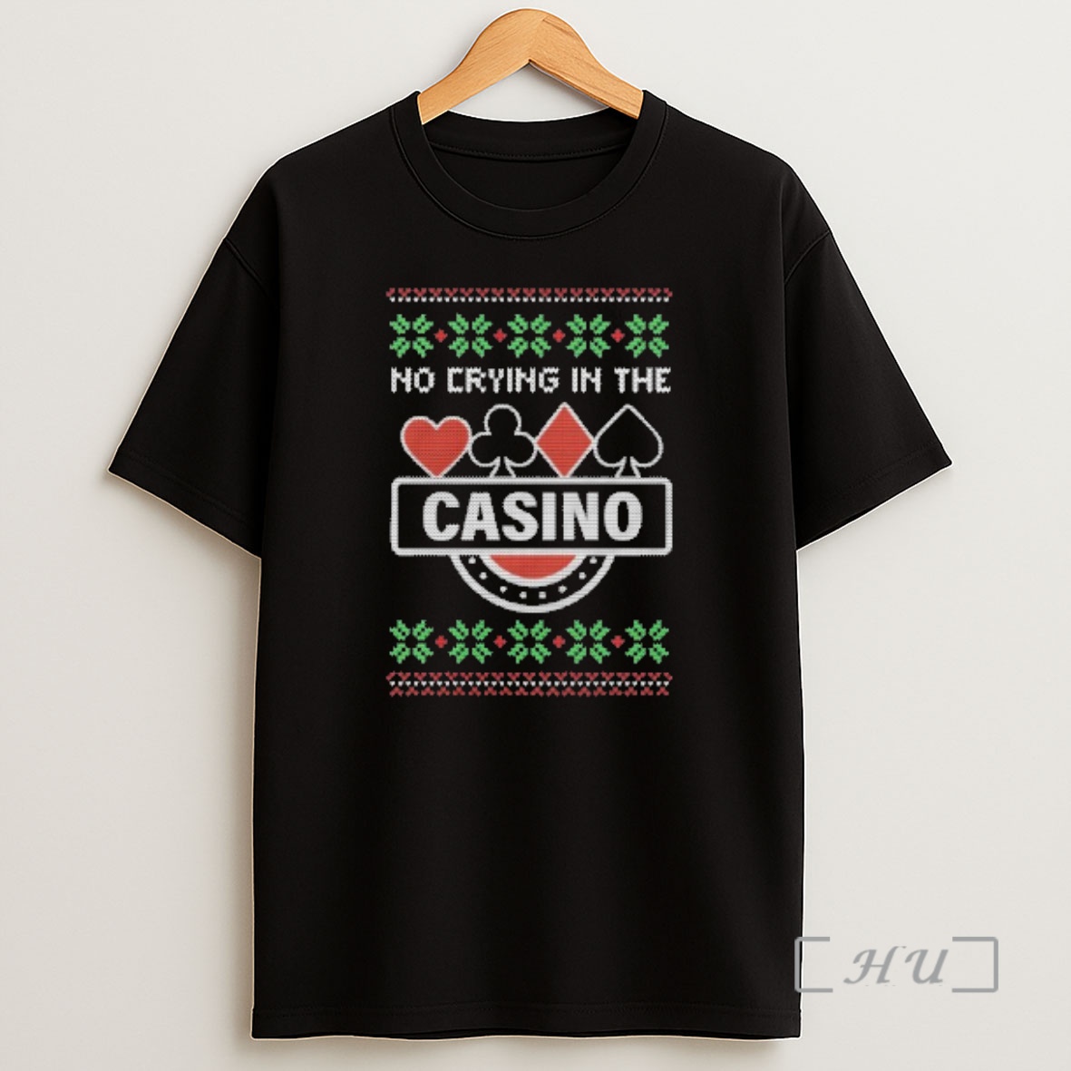 Officials No Crying In The Casino Ugly Christmas Sweat Premium Shirt Sweatshirt Tee