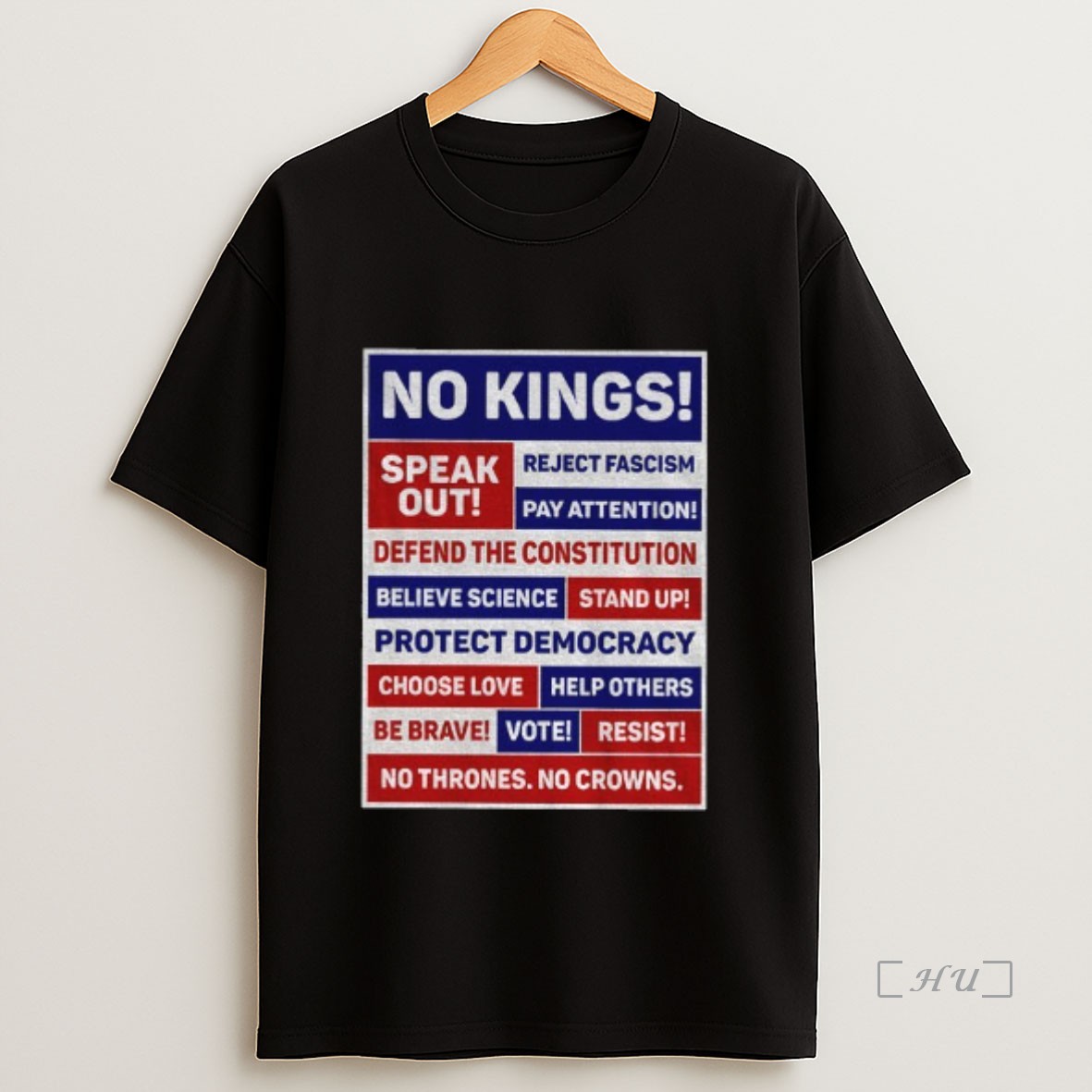 Officials No Kings Speak Out Reject Fascism Pay Attention Defend The Constitution Believe Science Premium Shirt Sweatshirt Tee