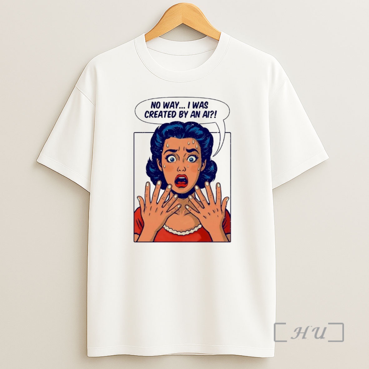 Officials No Way I Was Created By An Ai Premium Shirt Sweatshirt Tee
