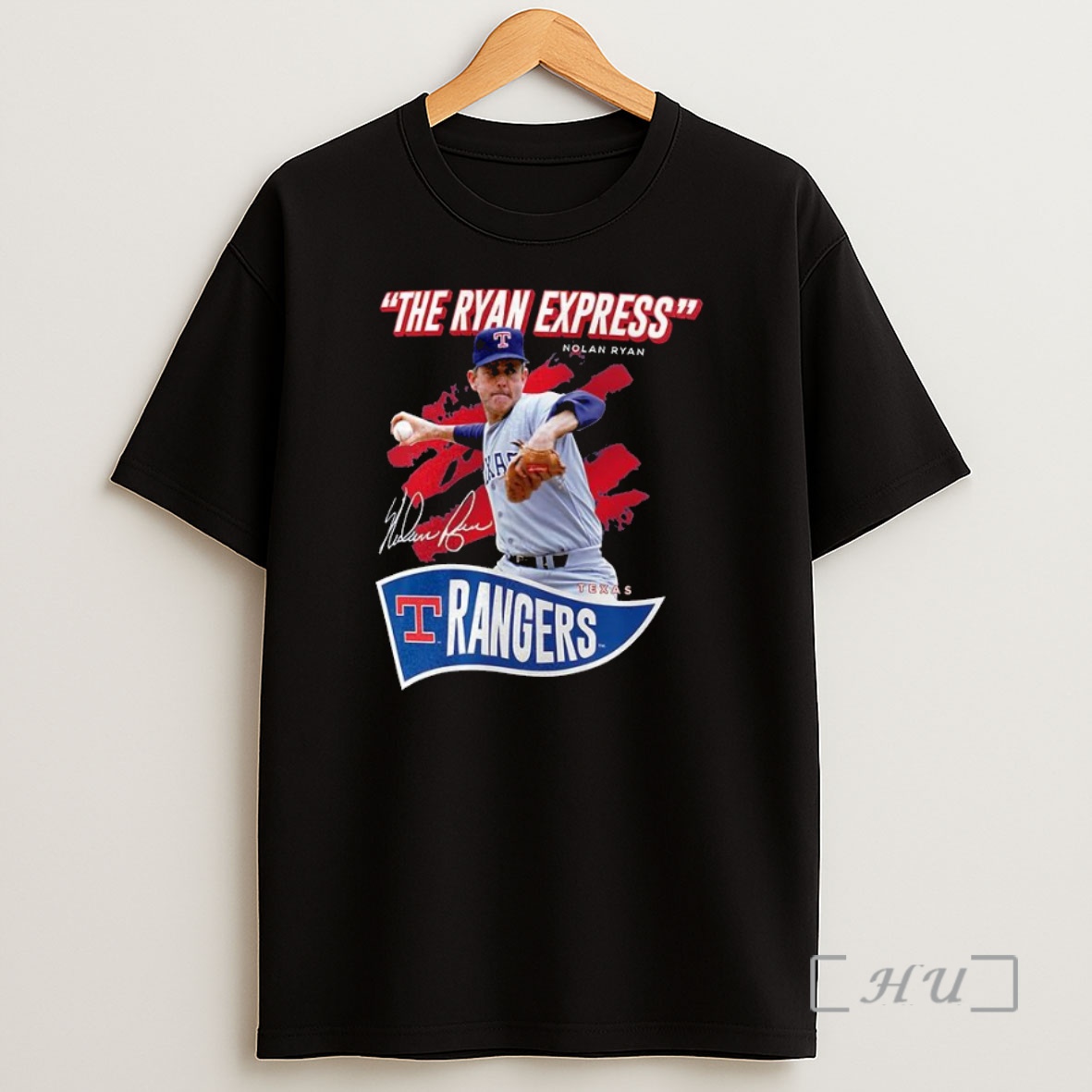 Officials Nolan Ryan Texas Rangers The Ryan Express Signature Premium Shirt Sweatshirt Tee