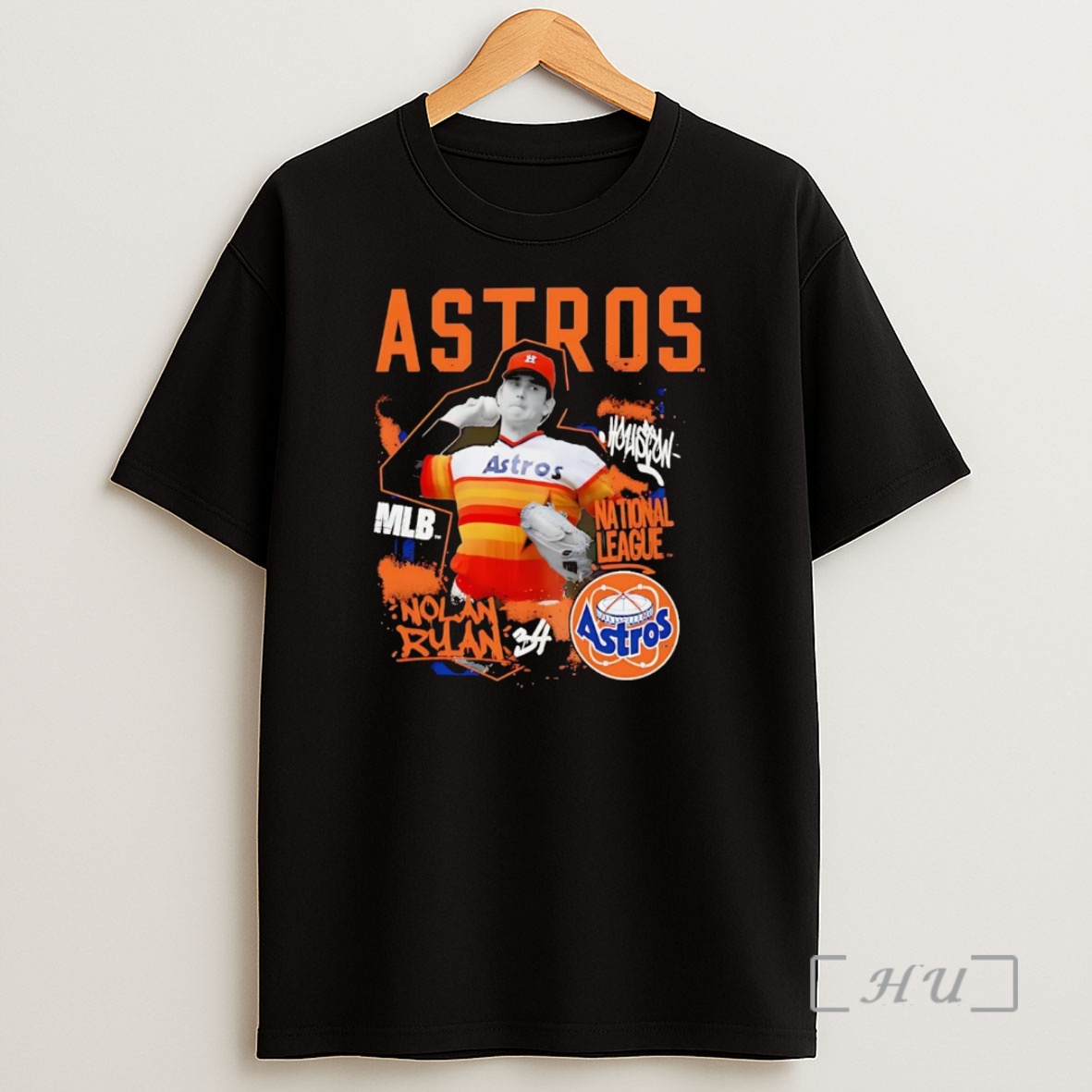 Officials Nolan Ryan Star Moment National League Houston Astros Premium Shirt Sweatshirt Tee