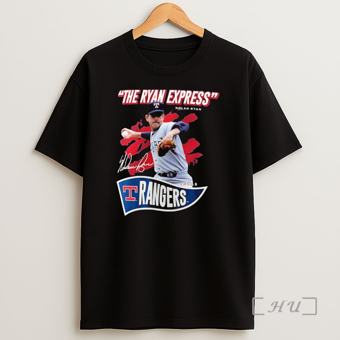 Officials Nolan Ryan The Ryan Express Texas Rangers Premium Shirt Sweatshirt Tee