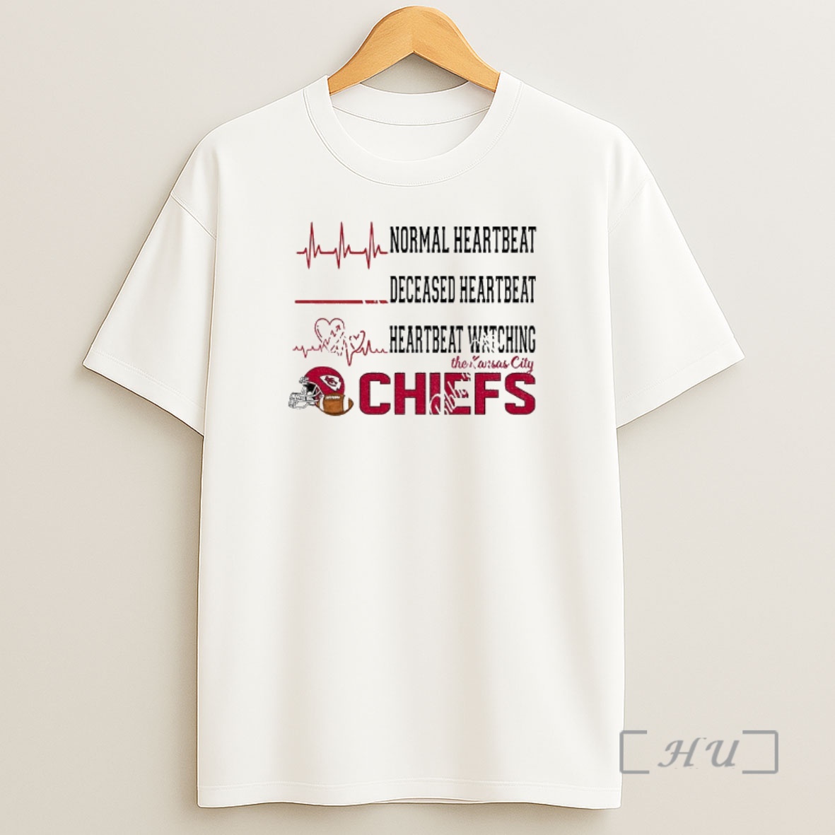 Officials Normal Heartbeat Deceased Heartbeat Heartbeat Watching The Kansas City Chiefs Football Nfl 2025 Premium Shirt Sweatshirt Tee